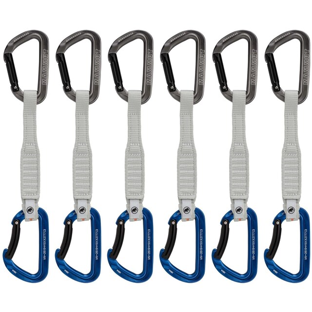 Imagen 0 de Pack de 6 cintas express de escalada WORKHORSE KEYLOCK 17 cm Mammut