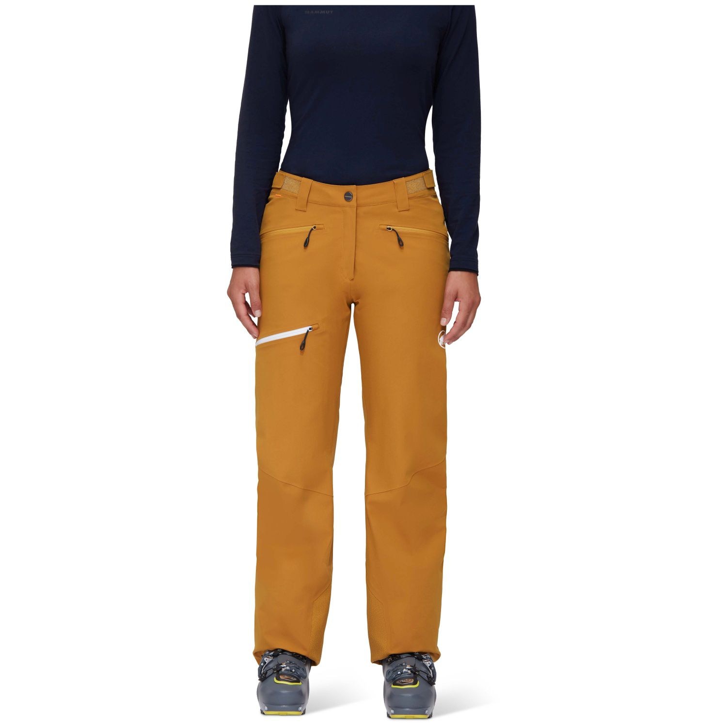 Imagen 6 de Pantalón de esquí de mujer STONEY Mammut - Camel Camel