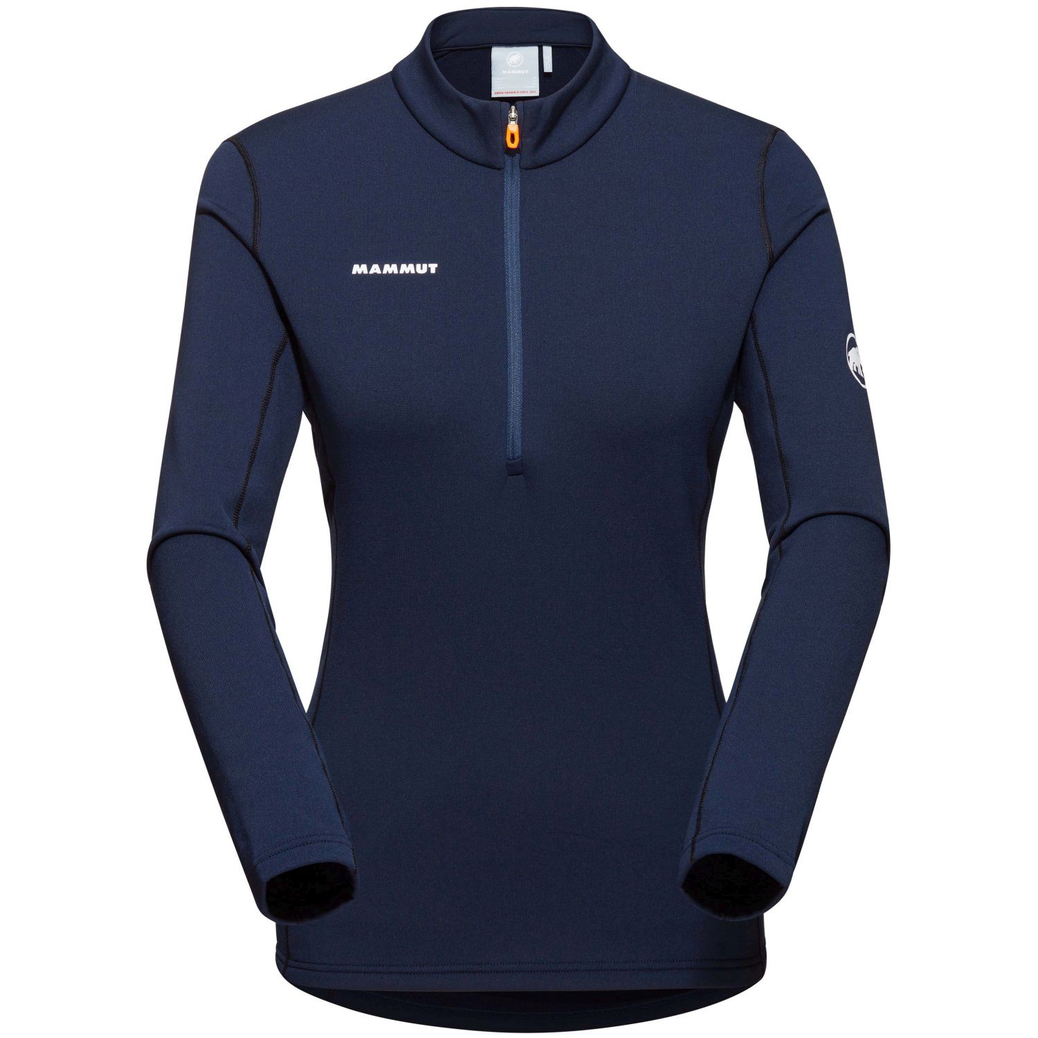 Jersey de montaña de mujer AENERGY HALF ZIP Mammut - Azul marino Azul marino-1