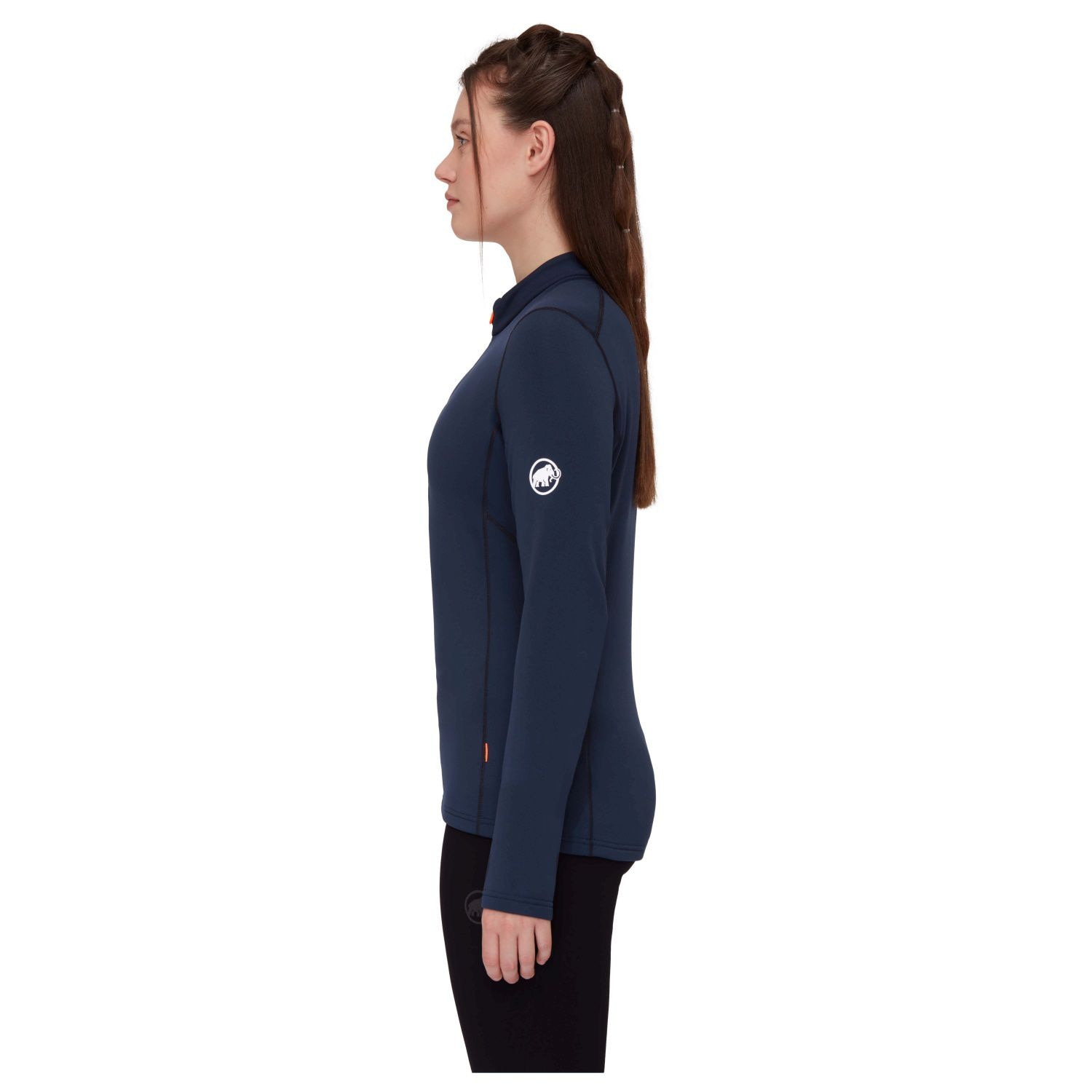Jersey de montaña de mujer AENERGY HALF ZIP Mammut - Azul marino Azul marino-4