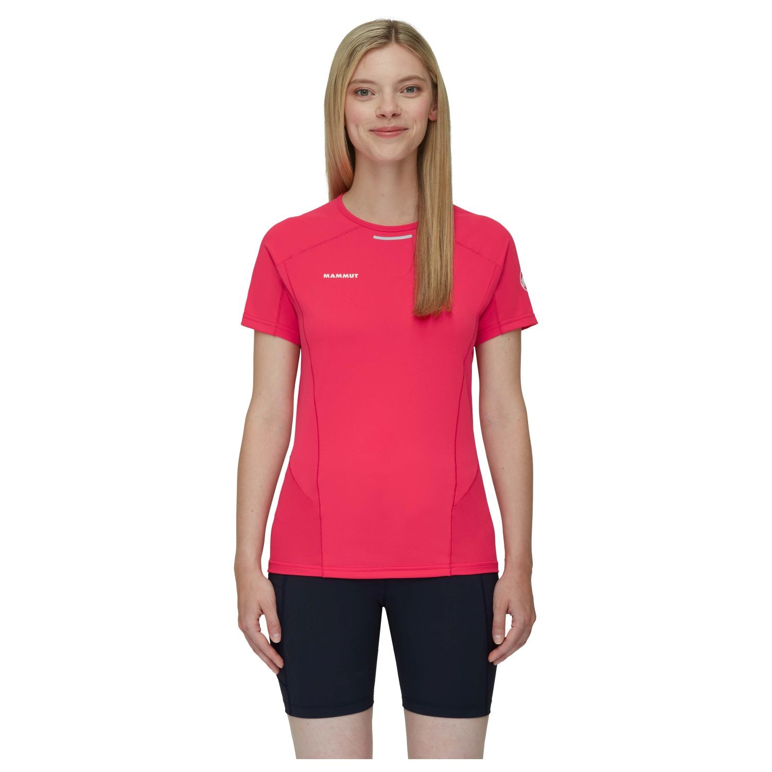 Mammut Camiseta de montaña de mujer AENERGY FL Rojo