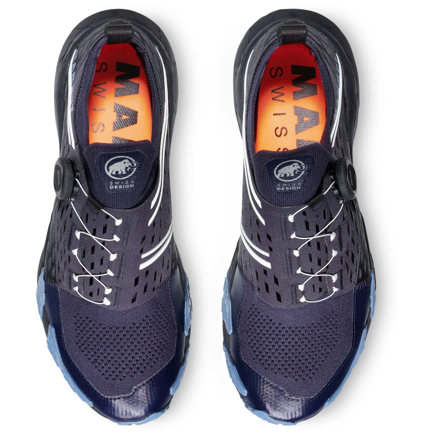 Zapatillas de trail running de hombre AENERGY TR BOA MID Mammut - Azul marino Azul marino-4