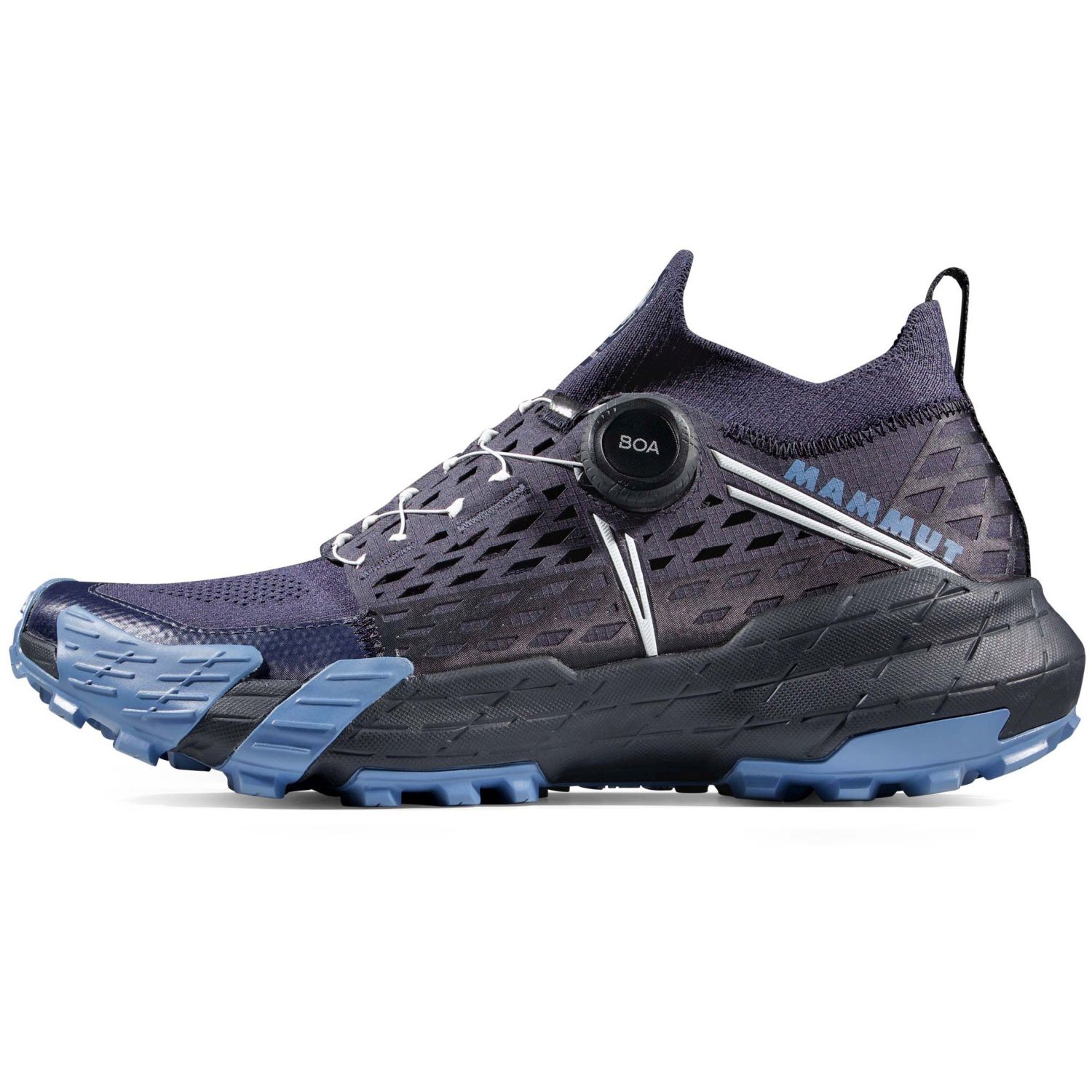 Zapatillas de trail running de mujer AENERGY TR BOA MID Mammut - Azul marino Azul marino-3