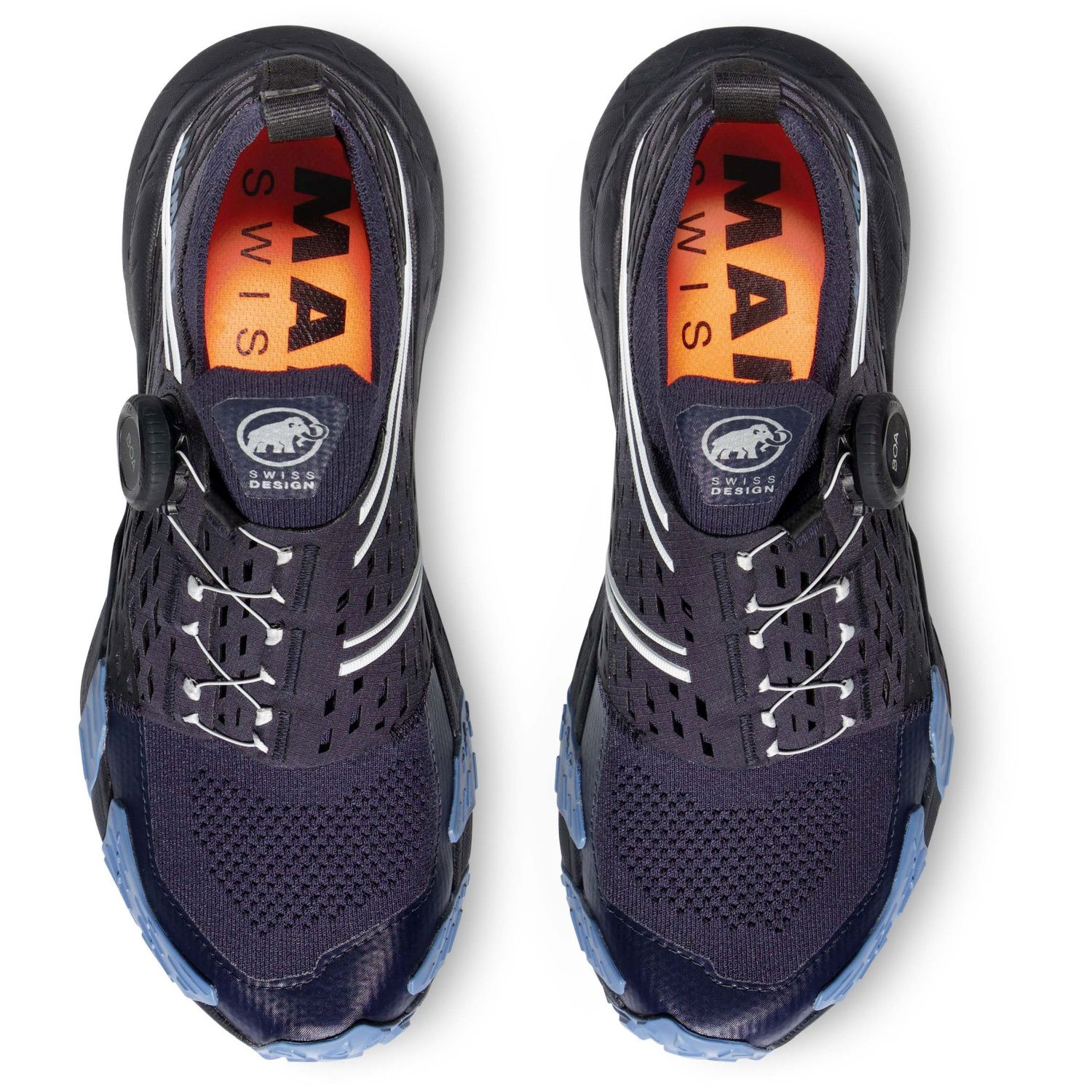 Zapatillas de trail running de mujer AENERGY TR BOA MID Mammut - Azul marino Azul marino-4
