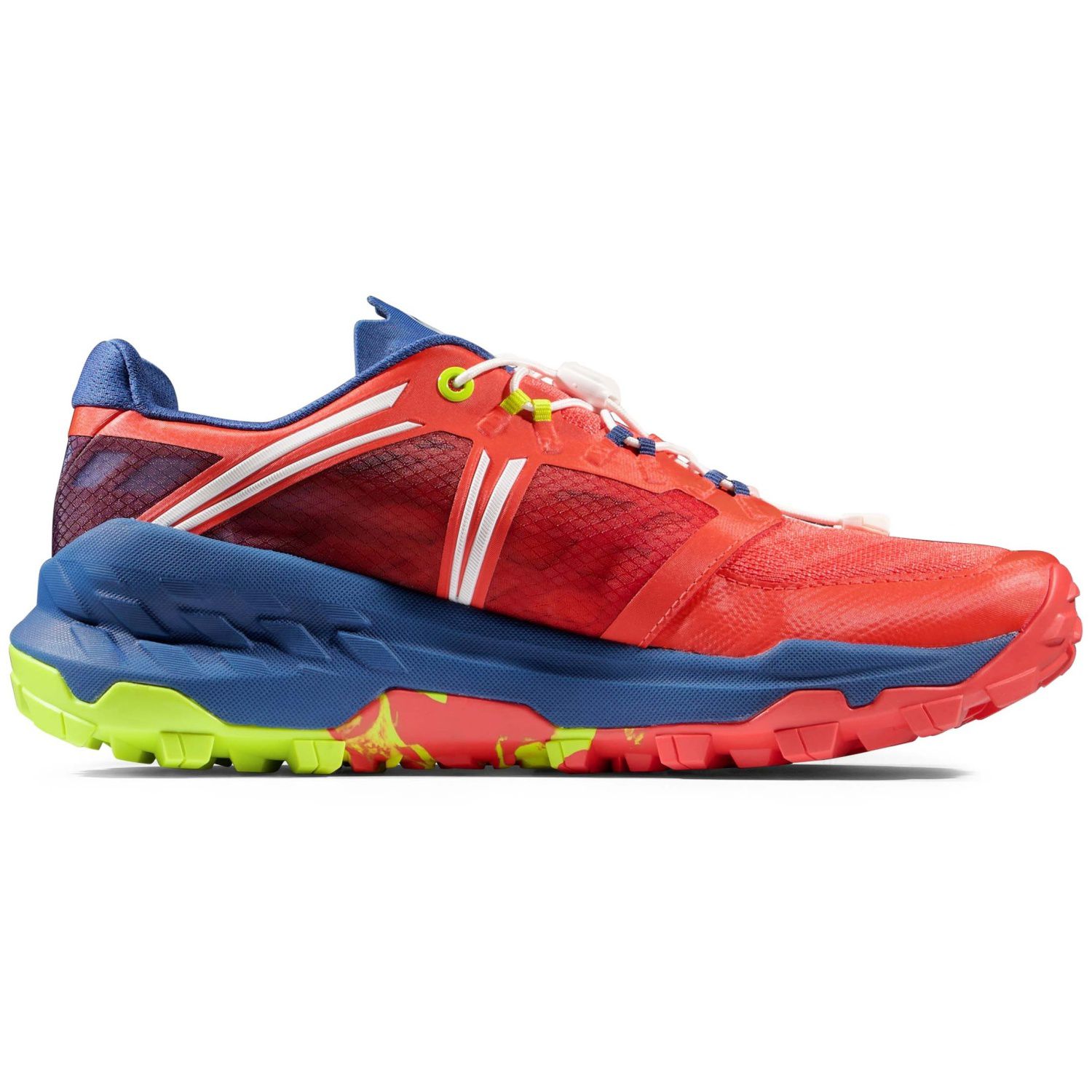 Zapatillas de trail running de mujer SERTIG TR Mammut - Azul marino Salmón-1