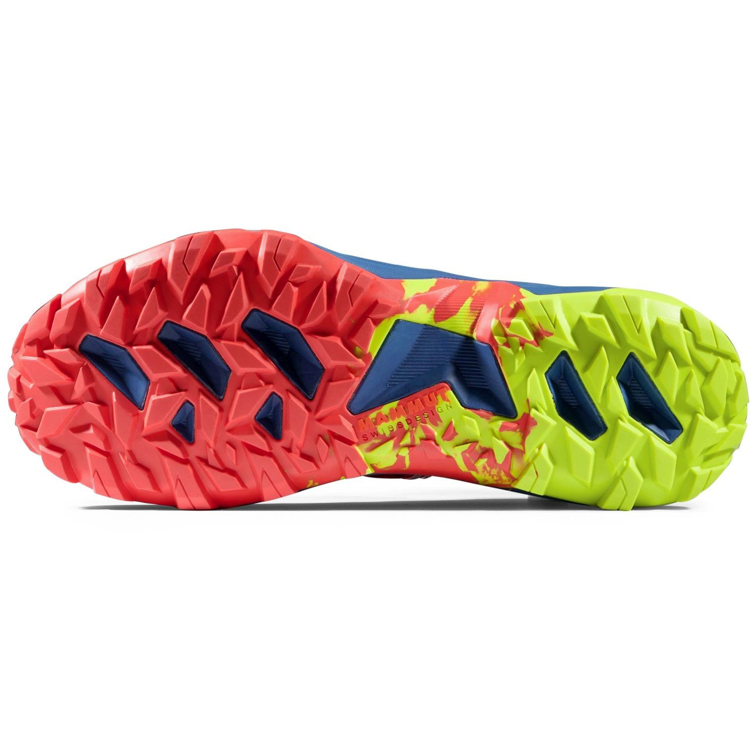 Zapatillas de trail running de mujer SERTIG TR Mammut - Azul marino Salmón-3