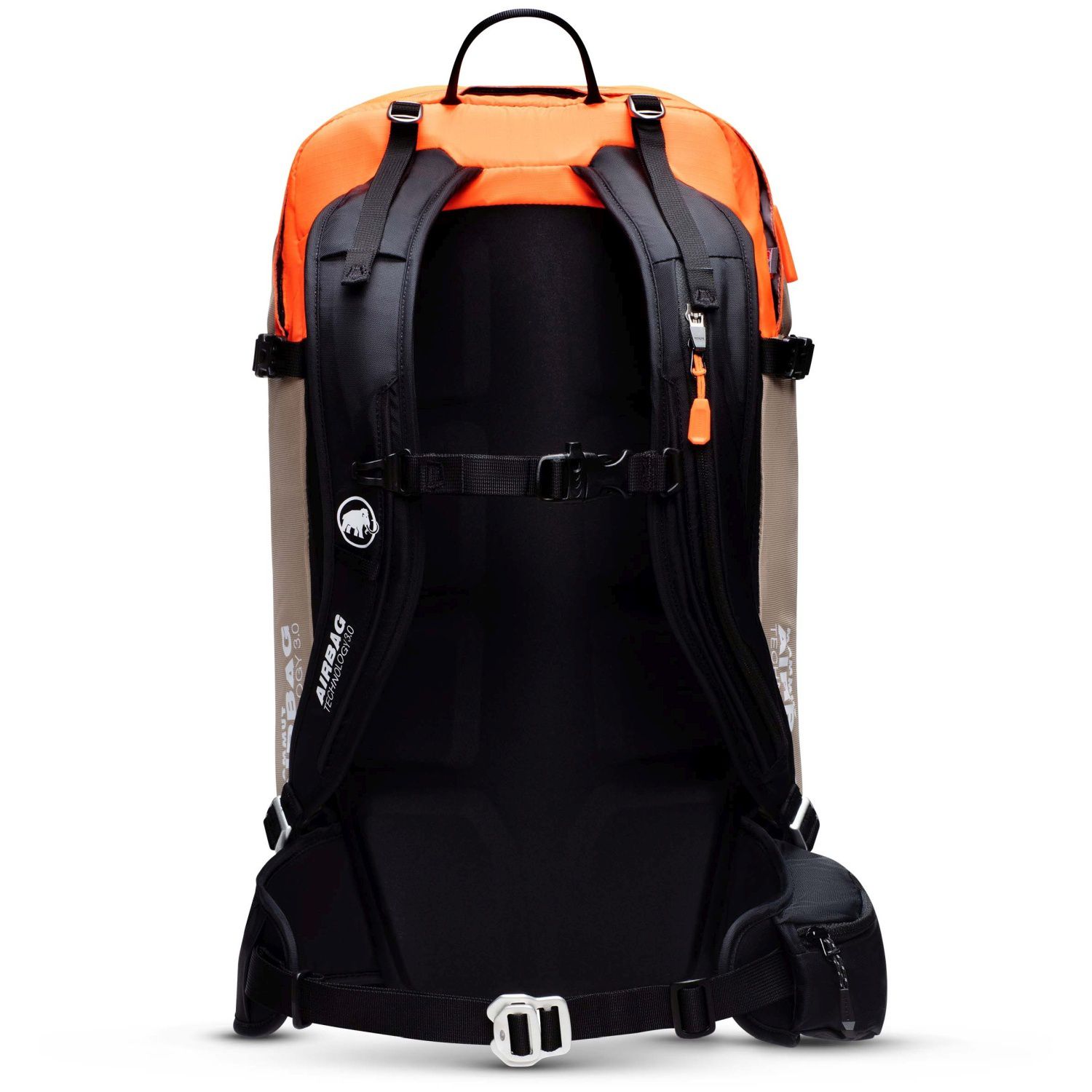 Mochila de esquí unisex TOUR 30 L REMOVABLE AIRBAG 3.0 Mammut - Marrón Marrón-2