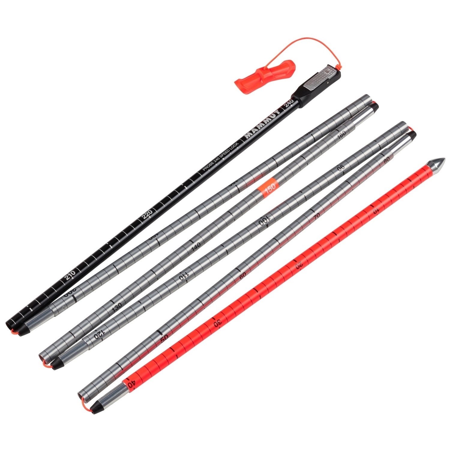 Sonda de nieve PROBE 240 SPEED LOCK Mammut Naranja · El Corte Inglés