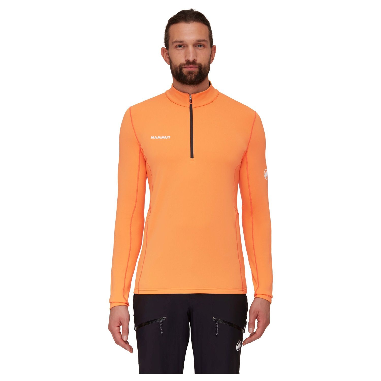 Mammut Jersey de montaña de hombre AENERGY HALF ZIP Naranja