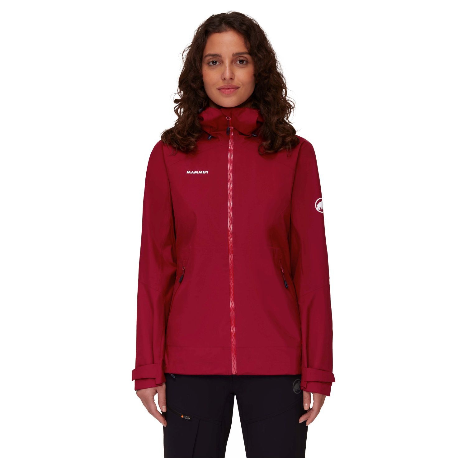 Chaqueta de montaña de mujer CONVEY TOUR GORE-TEX PACLITE Mammut - Rojo cereza Rojo cereza-3