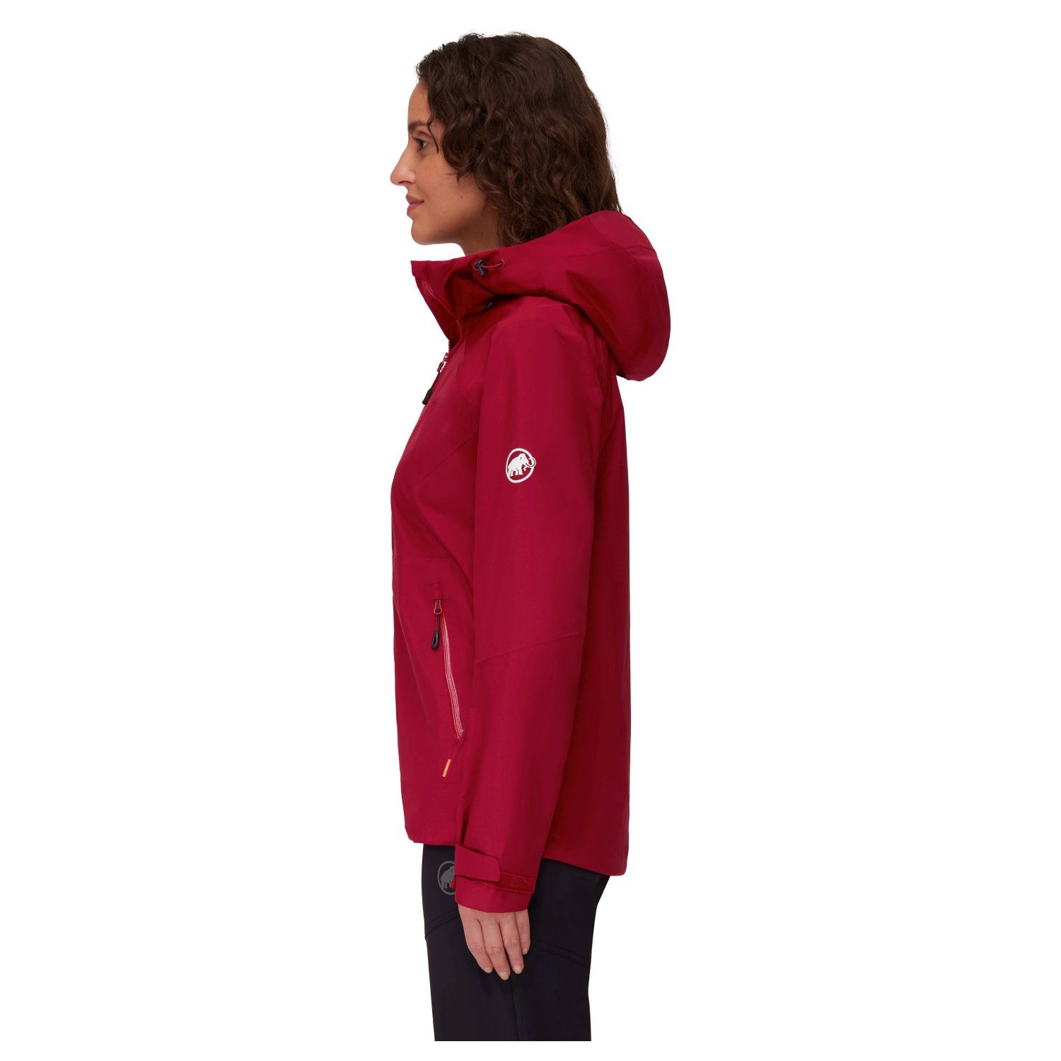Chaqueta de montaña de mujer CONVEY TOUR GORE-TEX PACLITE Mammut - Rojo cereza Rojo cereza-4