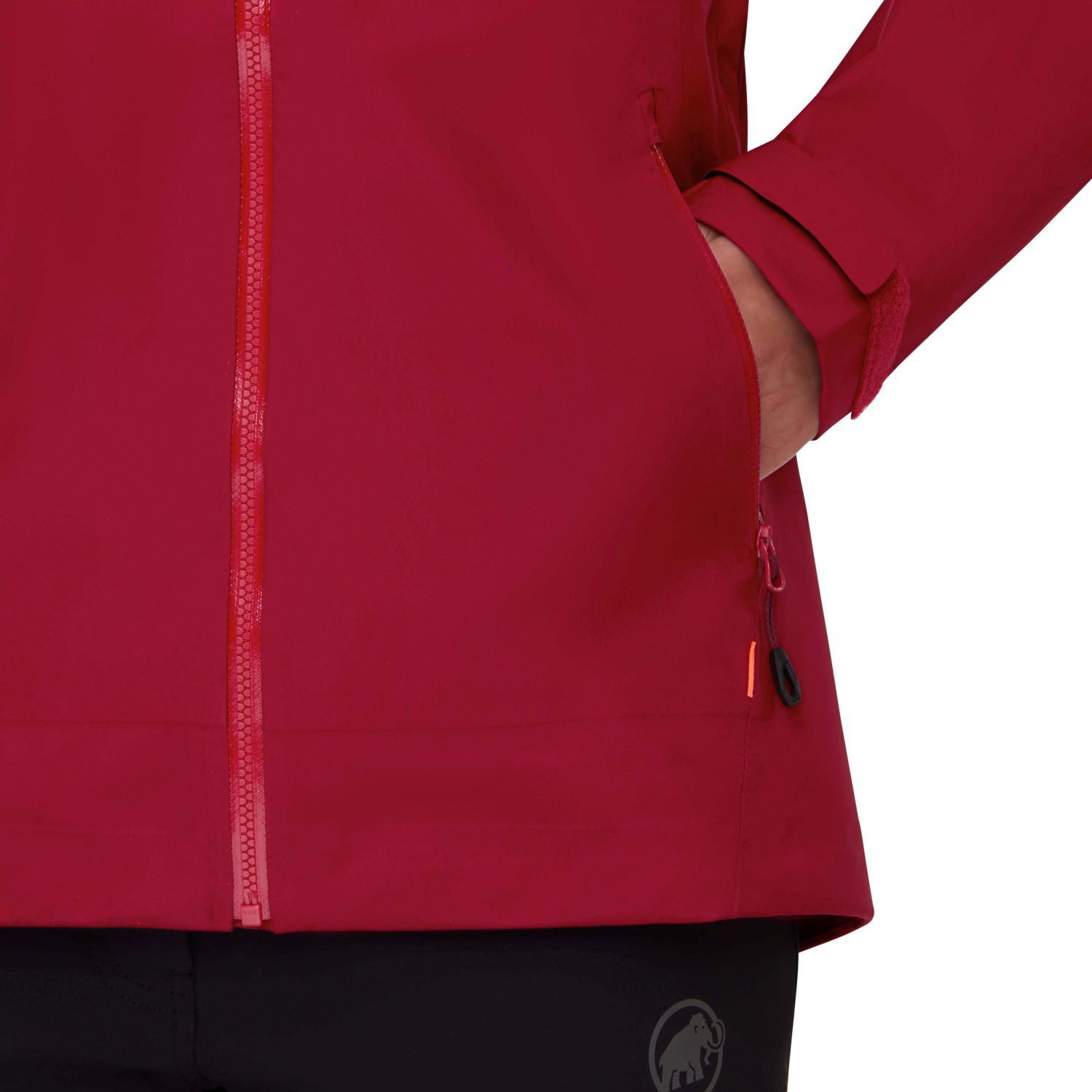 Chaqueta de montaña de mujer CONVEY TOUR GORE-TEX PACLITE Mammut - Rojo cereza Rojo cereza-5