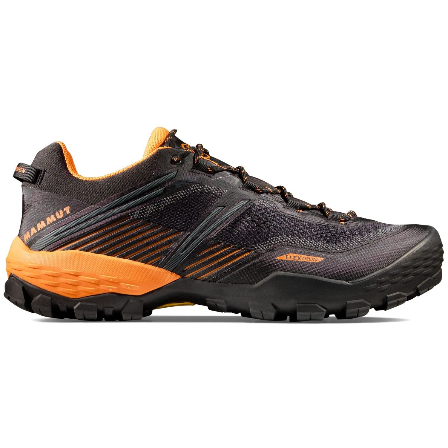 Zapatillas de montaña de hombre DUCAN II Gore-Tex Mammut - Negro / Naranja Negro / Naranja-1