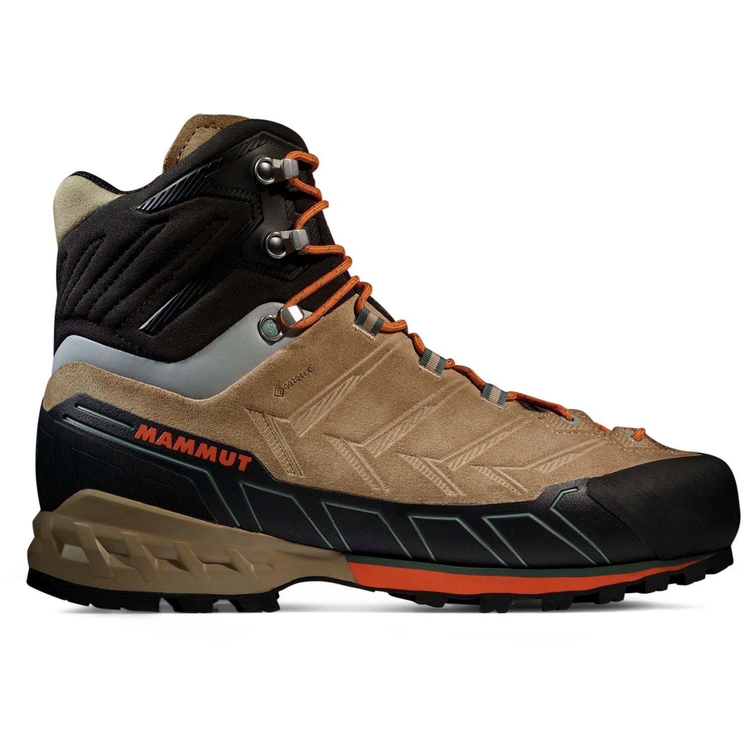 Botas de montaña de hombre KENTO TOUR HIGH Gore-Tex Mammut - Marrón Marrón-1