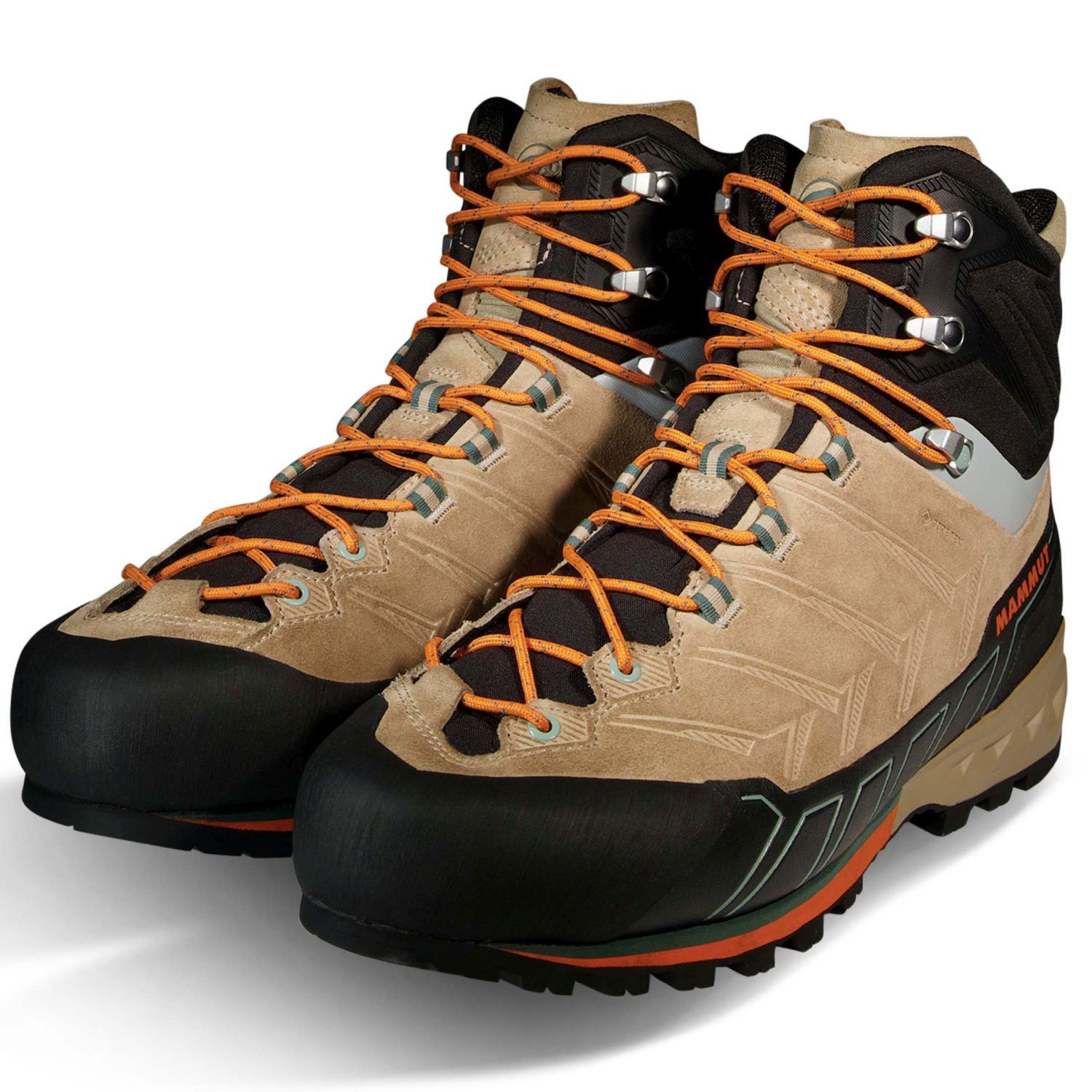 Botas de montaña de hombre KENTO TOUR HIGH Gore-Tex Mammut - Marrón Marrón-4
