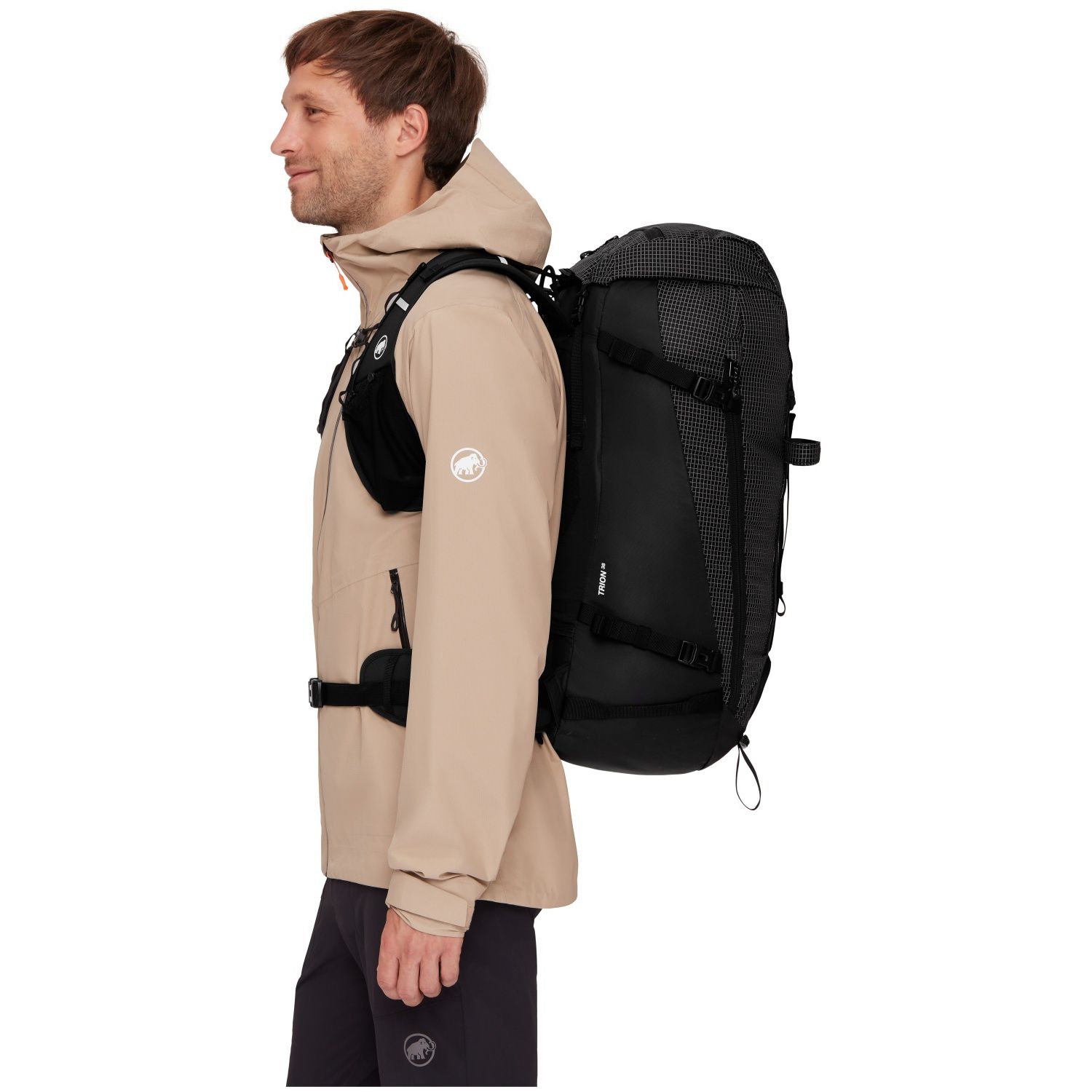 Mochila de montaña TRION 38 L Mammut - Negro Negro-7