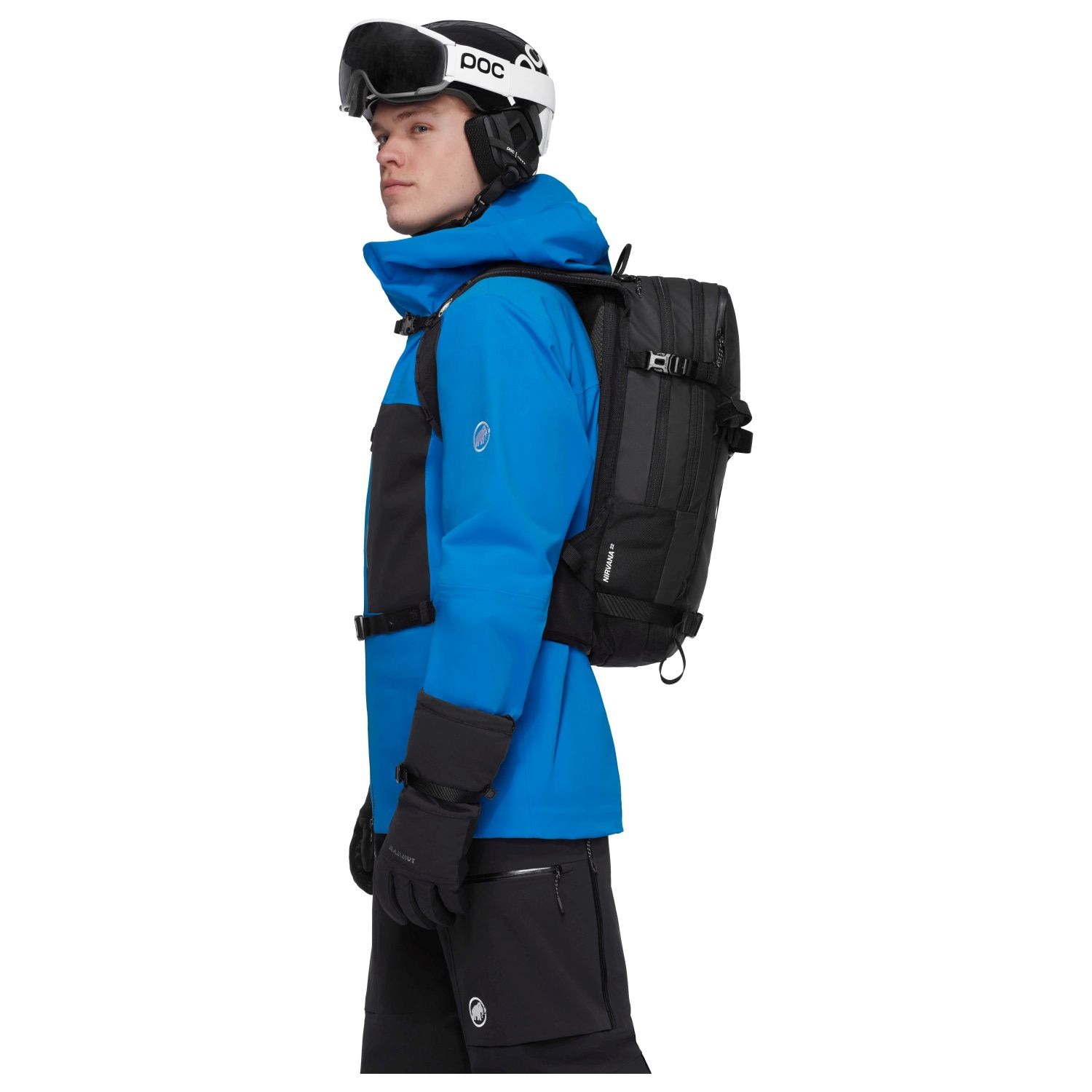 Mochila de esquí NIRVANA 22 L Mammut - Negro Negro-6