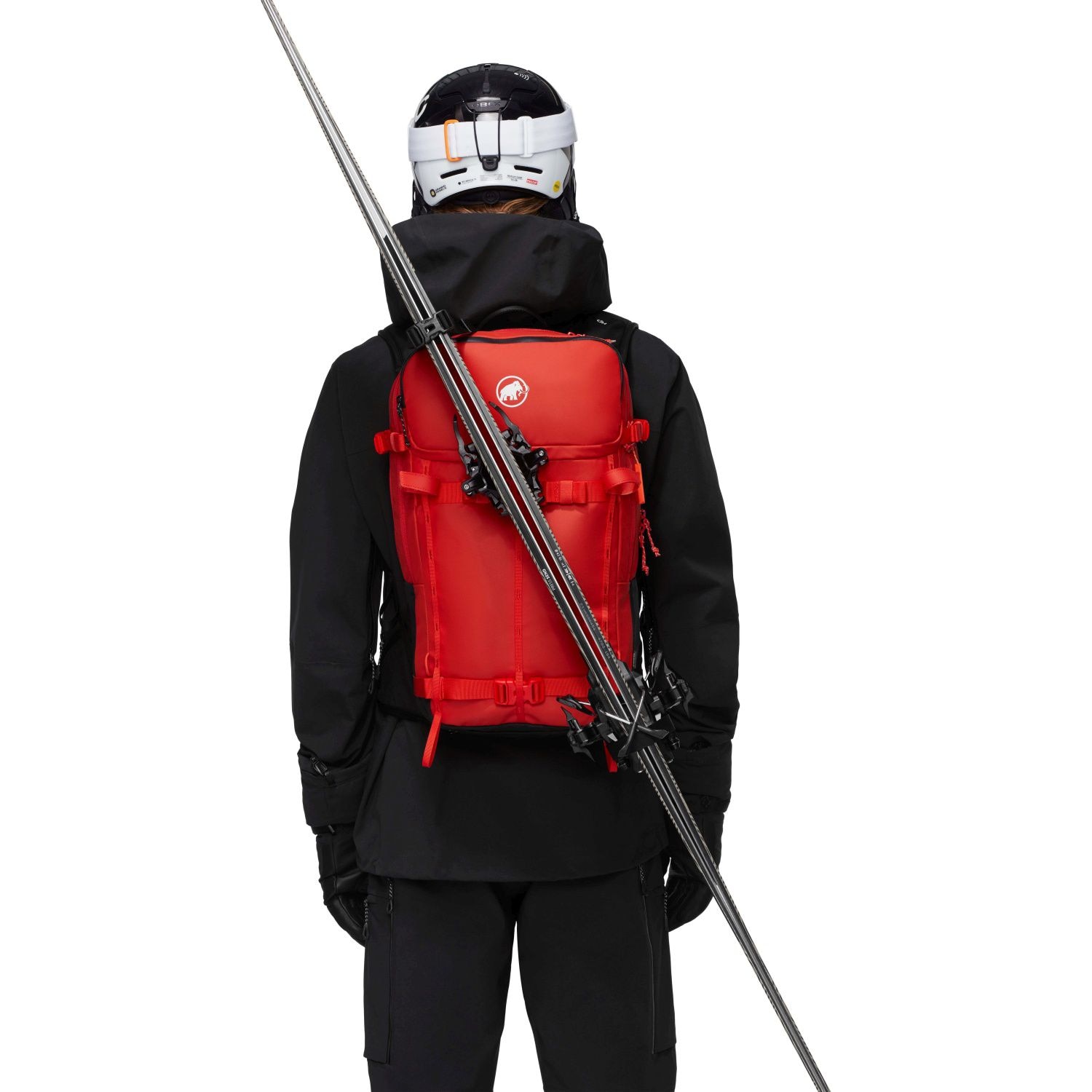 Mochila de esquí NIRVANA 22 L Mammut - Verde Rojo-5