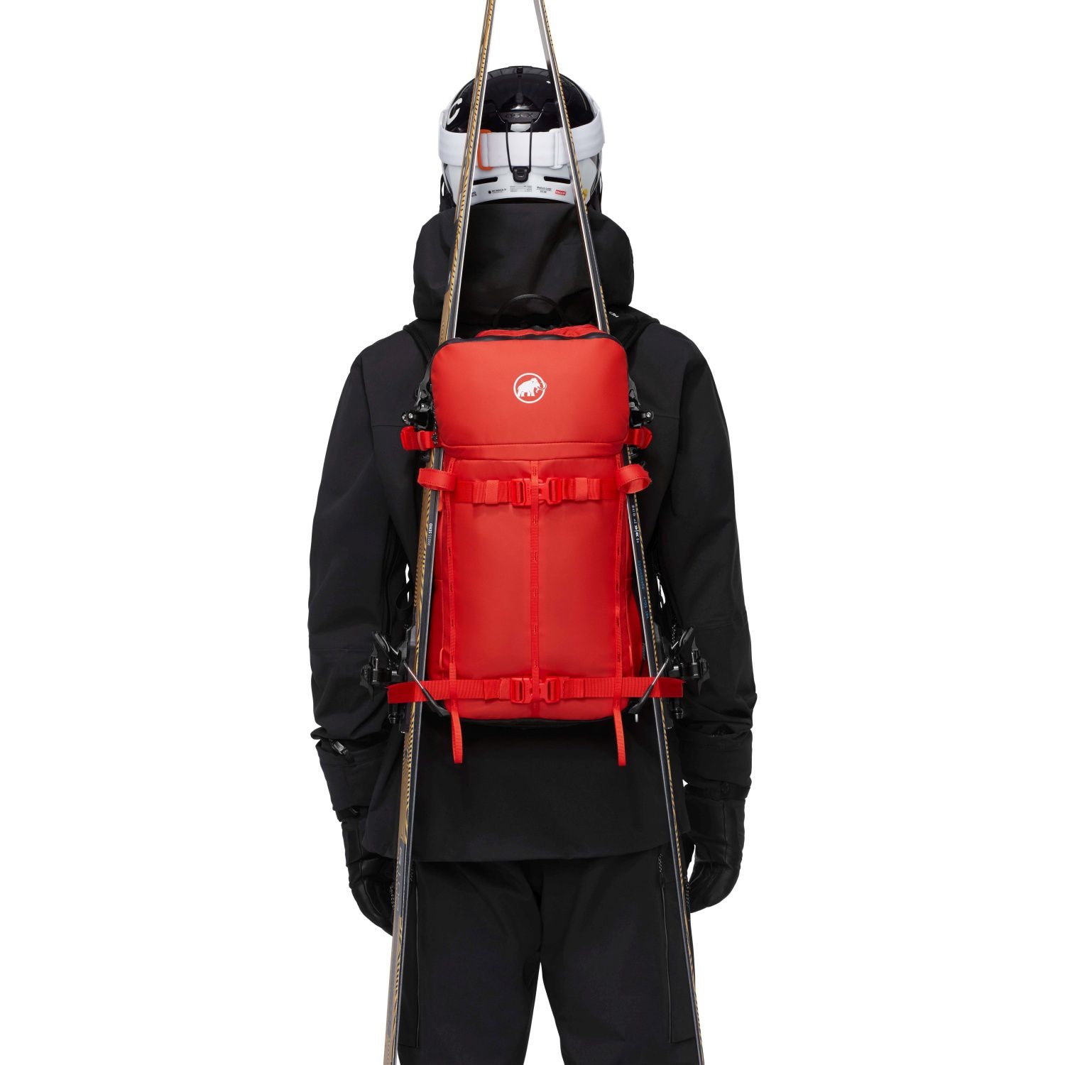 Mochila de esquí NIRVANA 22 L Mammut - Verde Rojo-6