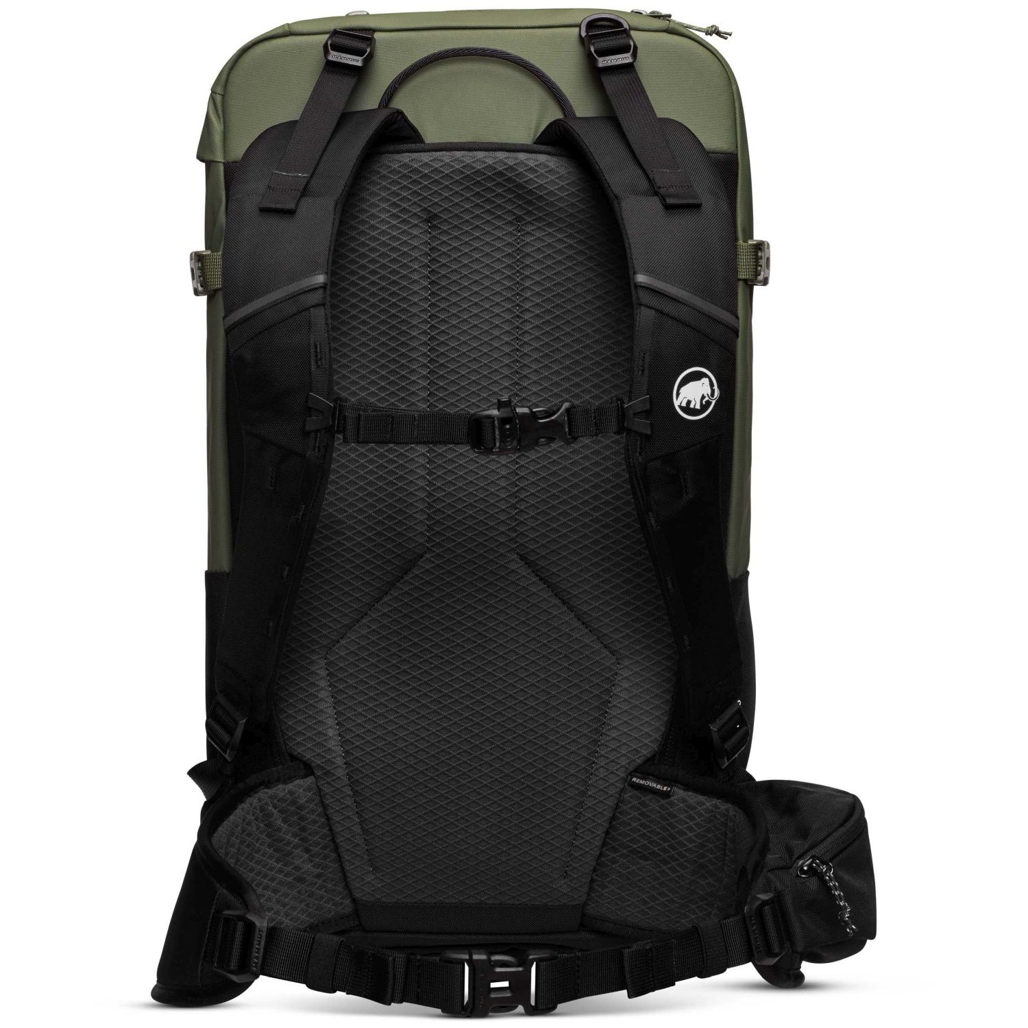Mochila de esquí NIRVANA 35 L Mammut - Verde Verde-3