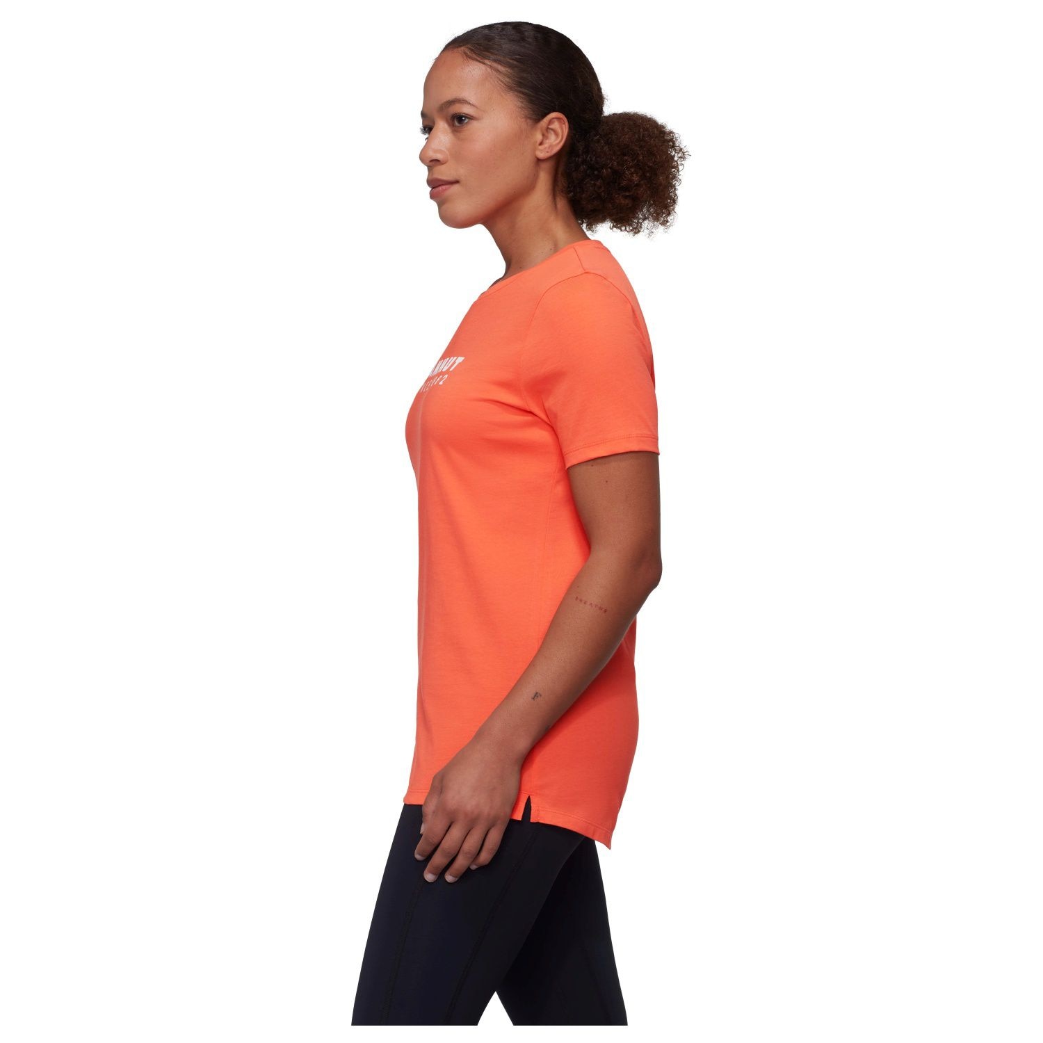 Camiseta de mujer CORE LOGO Mammut - Salmón Salmón-3