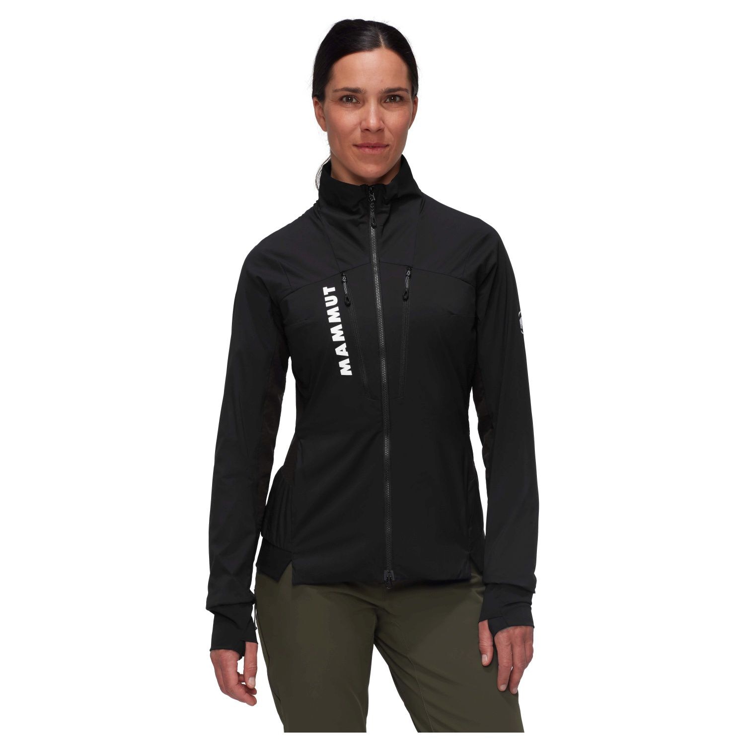 Imagen 0 de Chaqueta de fibra sintética de mujer AENERGY HYBRID Mammut Negro