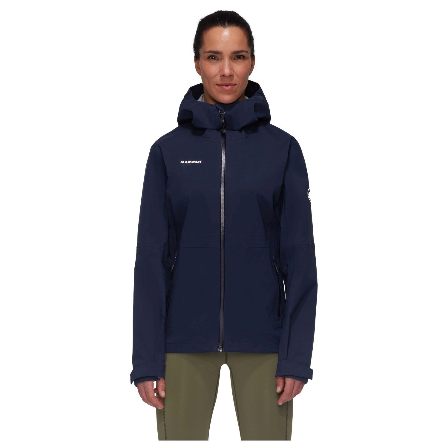 Chaqueta de montaña de mujer LINARD GUIDE impermeable Mammut - Azul marino Azul marino-1
