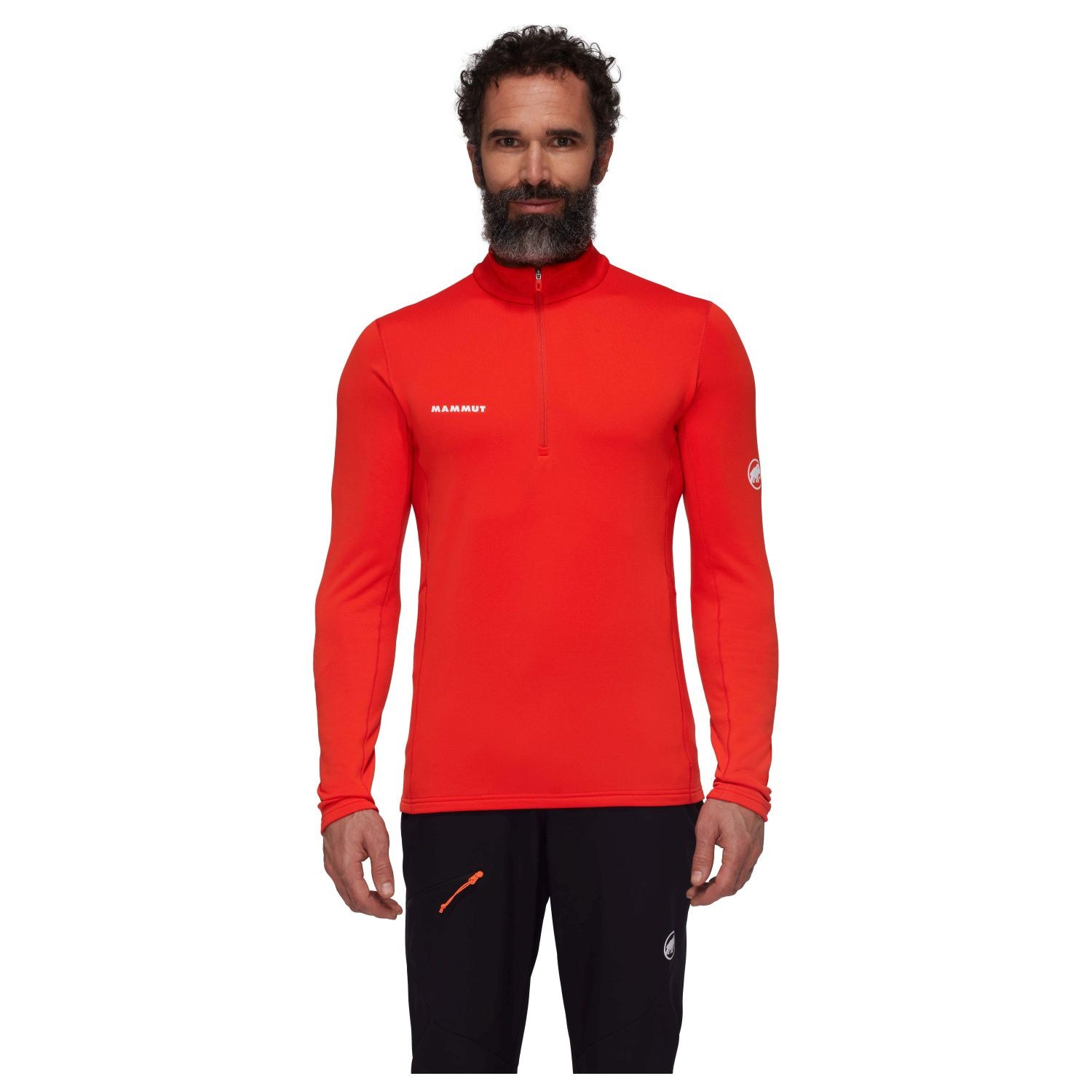 Mammut Jersey de montaña de hombre AENERGY HALF ZIP Naranja