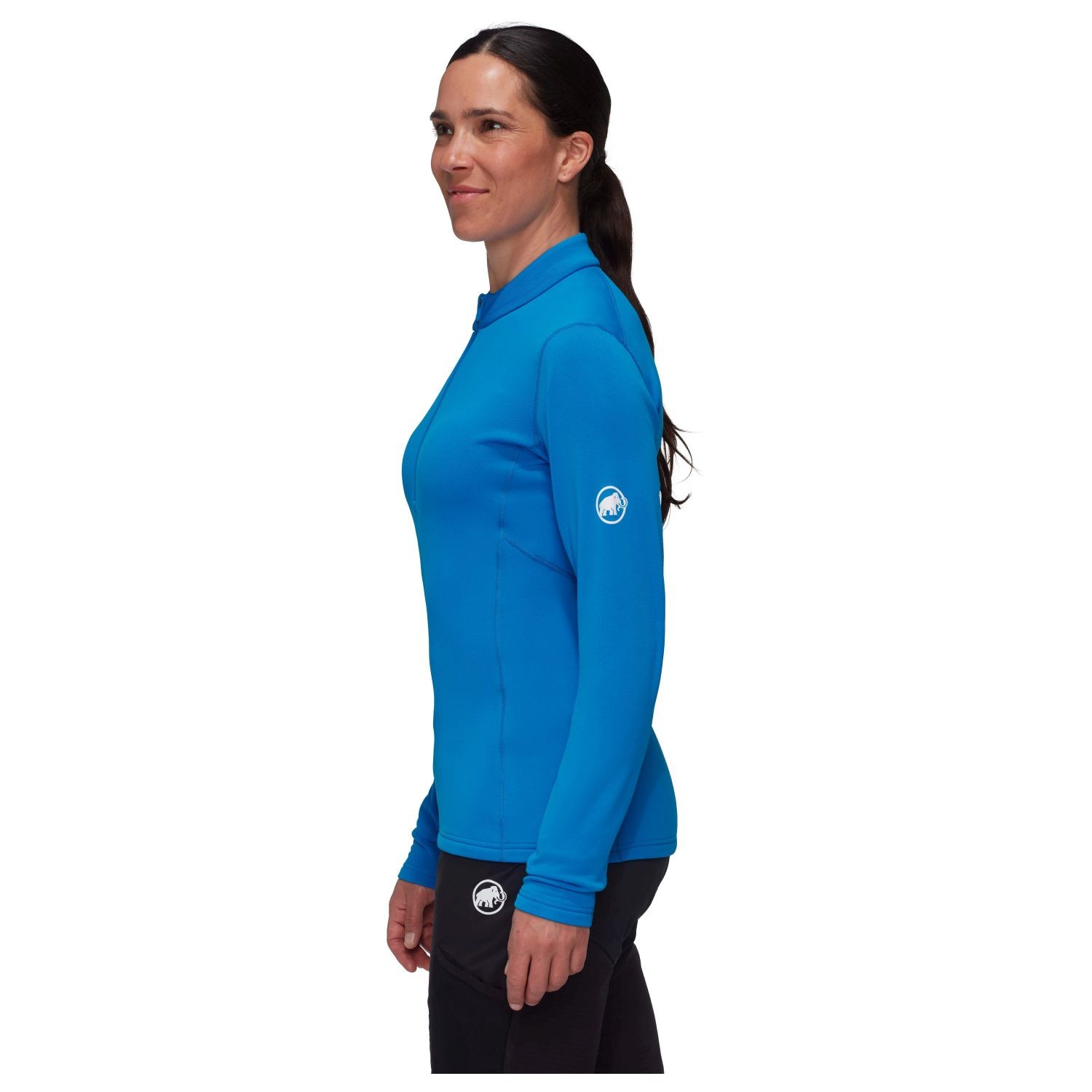 Jersey de montaña de mujer AENERGY HALF ZIP Mammut - Azul Azul-3