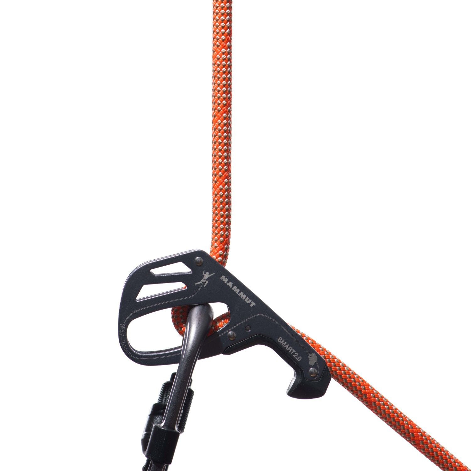 Cuerda simple 9.8 mm CRAG CLASSIC Mammut - Naranja Naranja-2