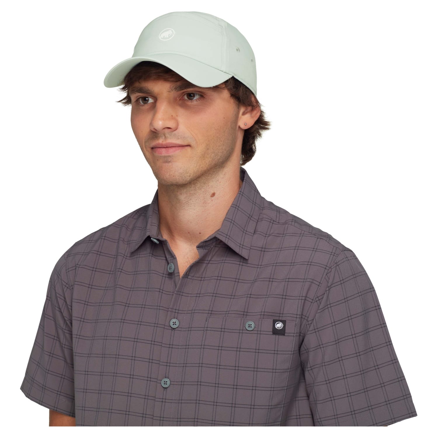 Gorra de montaña unisex SUN PEAK Mammut - Gris claro Gris claro-3