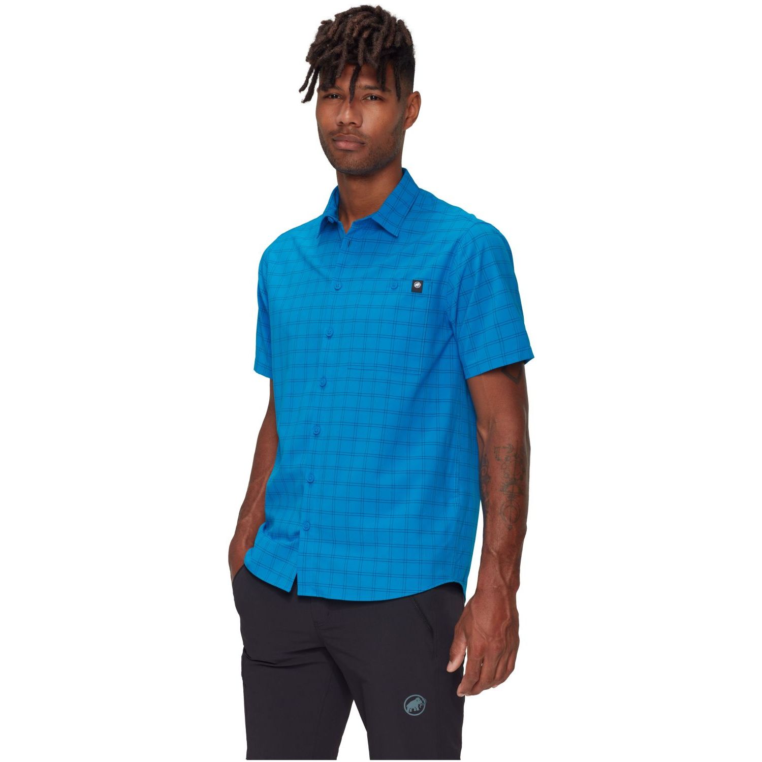 Mammut Camisa de montaña de hombre LENNI Gris ceniza