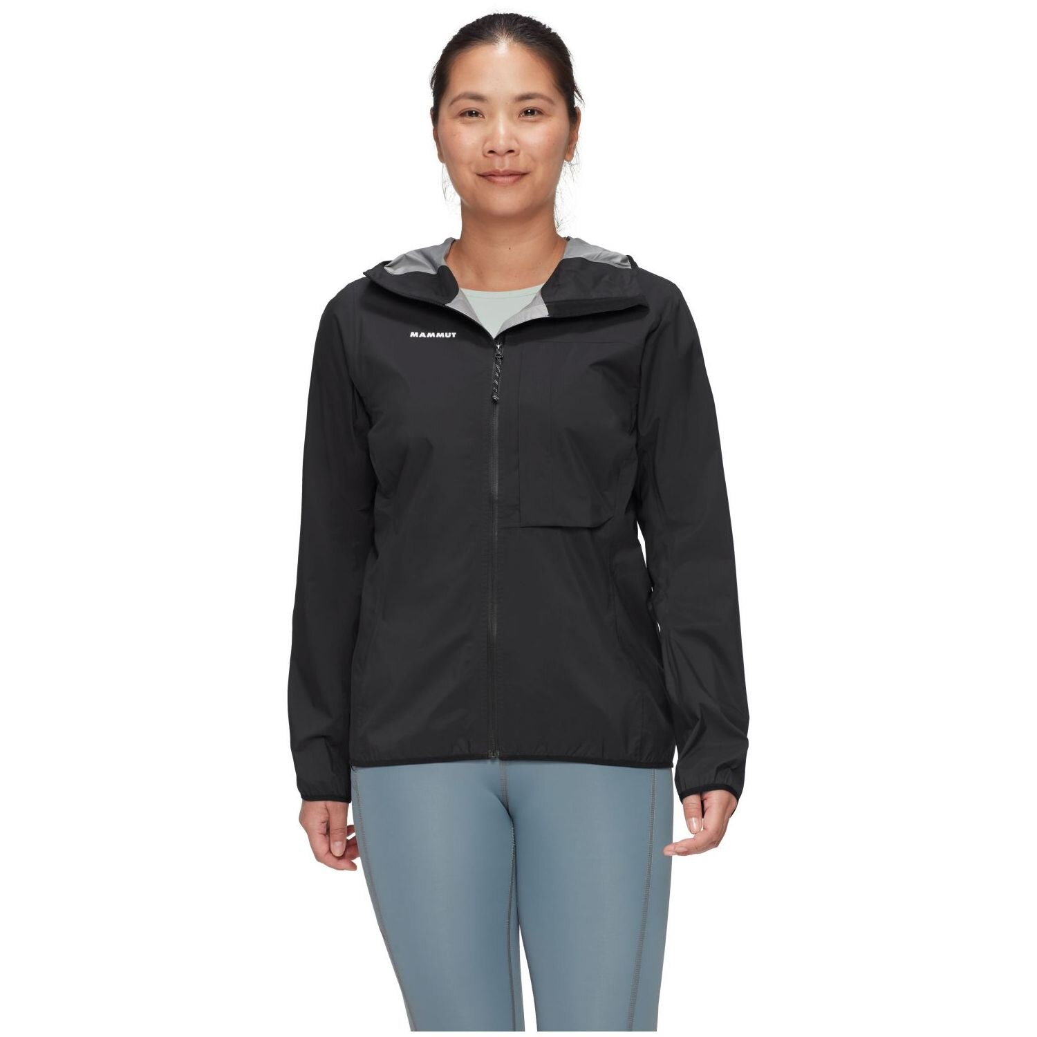Imagen 0 de Chaqueta de montaña de mujer DUCAN LIGHT impermeable Mammut Negro