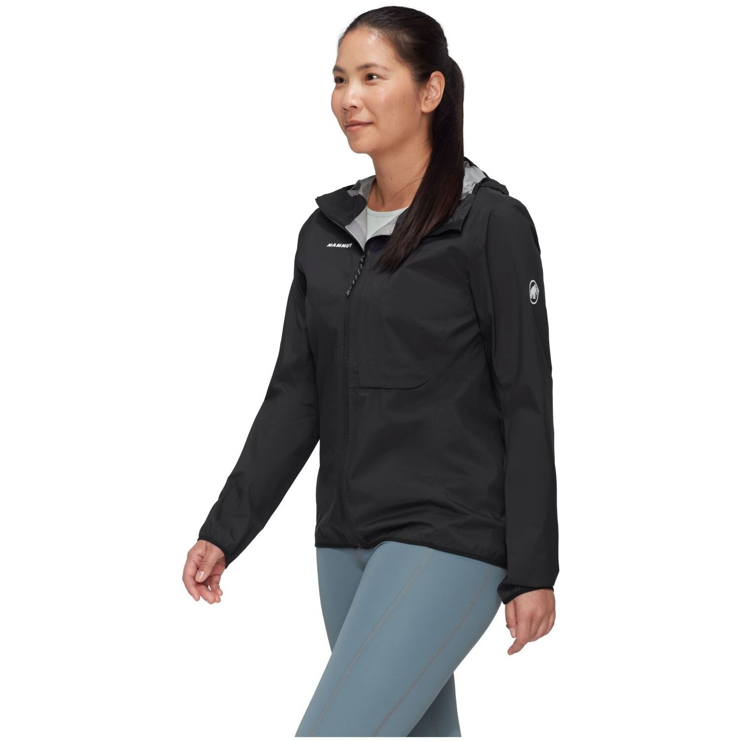 Chaqueta de montaña de mujer DUCAN LIGHT impermeable Mammut - Negro Negro-2
