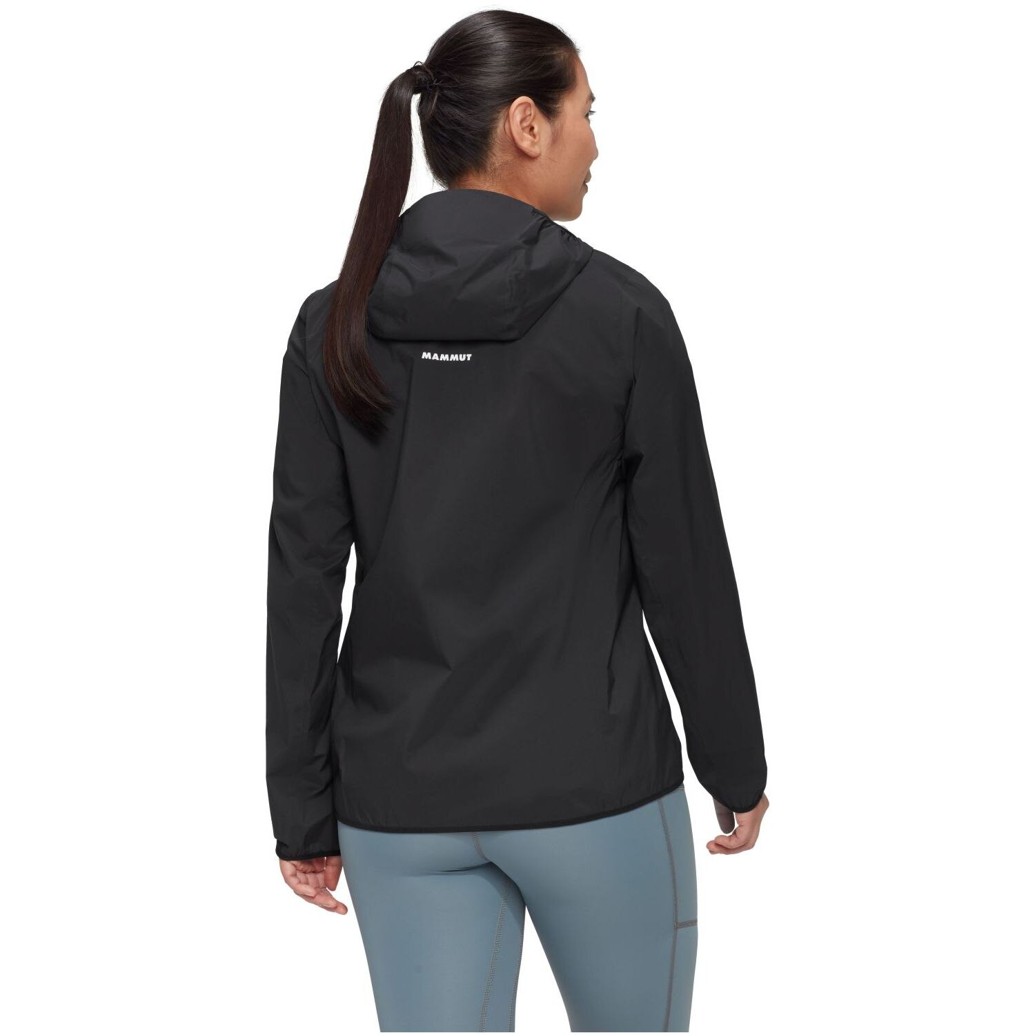 Chaqueta de montaña de mujer DUCAN LIGHT impermeable Mammut - Negro Negro-3