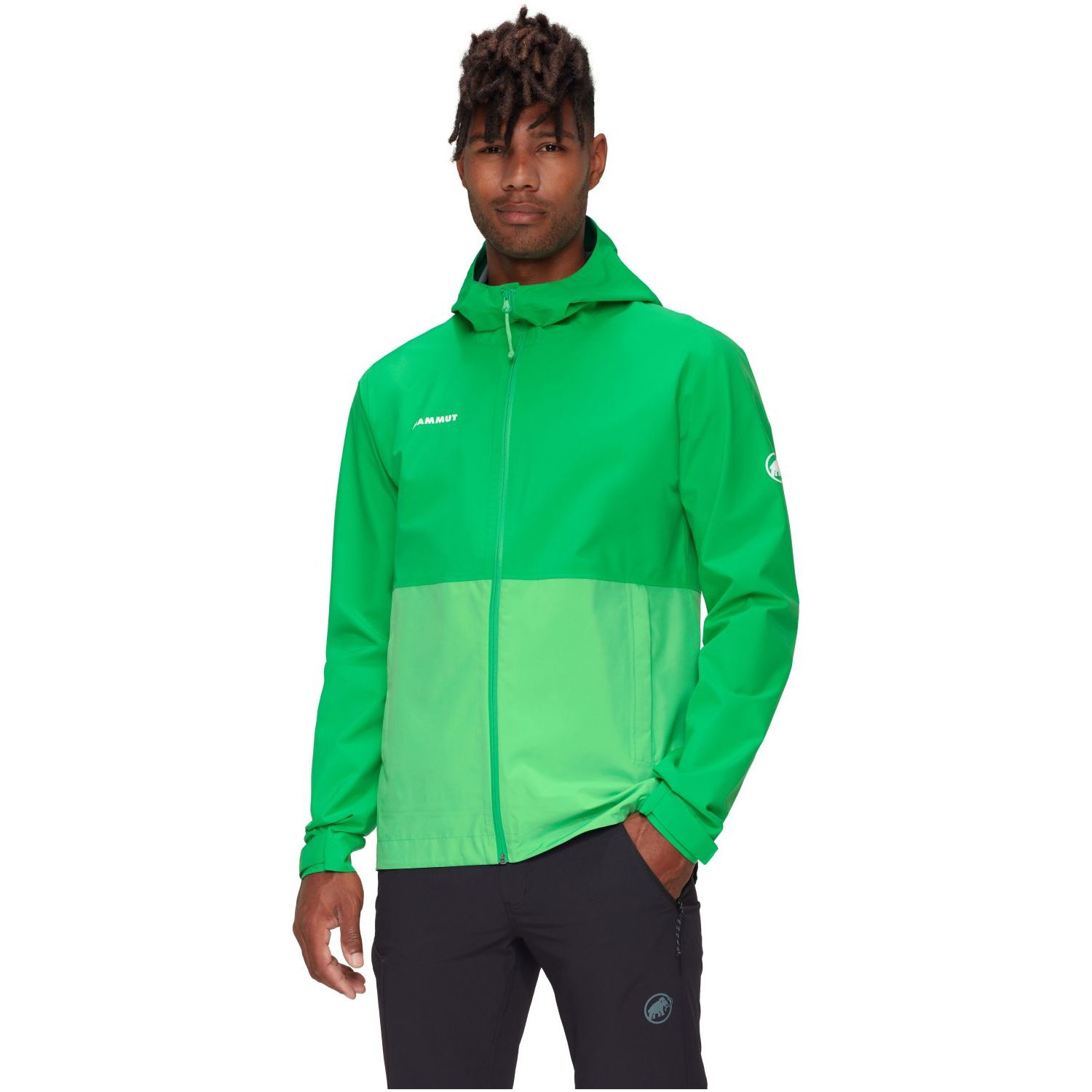 Mammut Chaqueta de montaña de hombre LINARD LIGHT impermeable Rojo