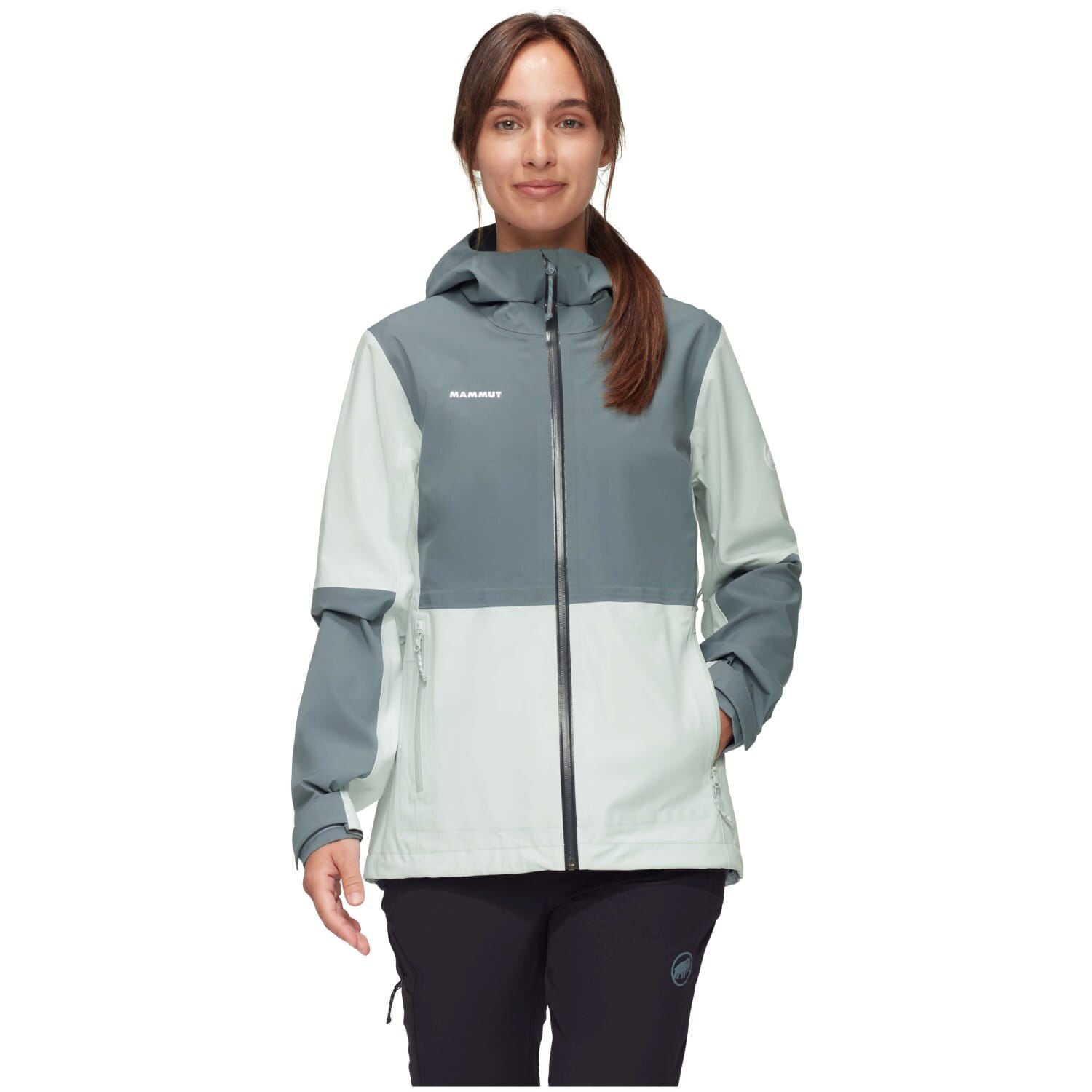 Imagen 0 de Chaqueta de montaña de mujer LINARD GUIDE impermeable Mammut Gris