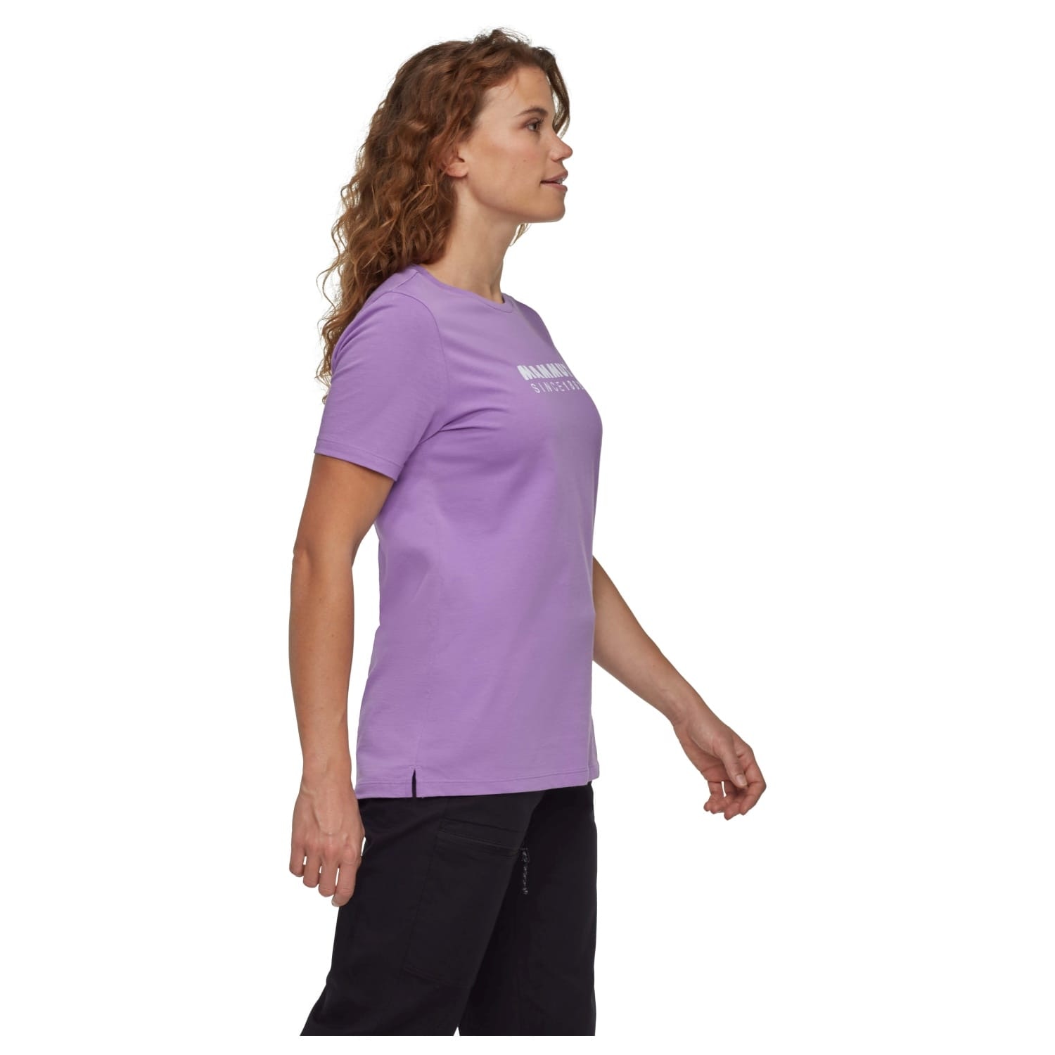 Camiseta de mujer CORE LOGO Mammut - Lila Lila-4