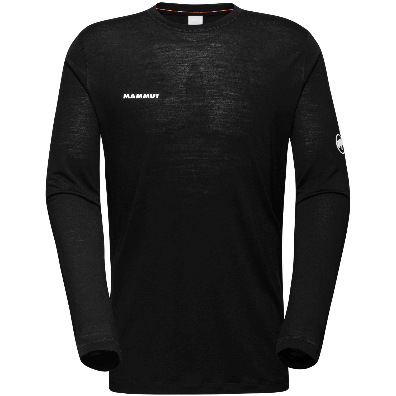 Mammut Camiseta de montaña de hombre TREE WOOL FL Negro
