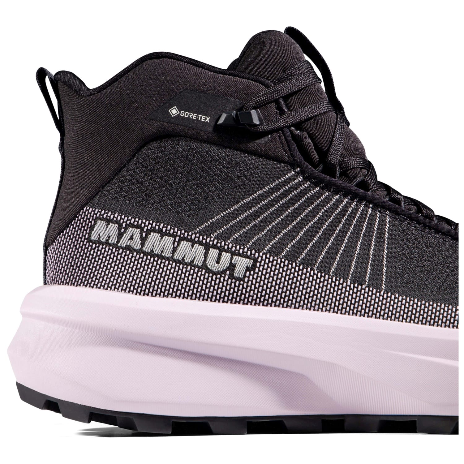 Botas de montaña de mujer AENERGY MTN MID Gore-Tex Mammut - Negro / Rosa Negro / Rosa-3