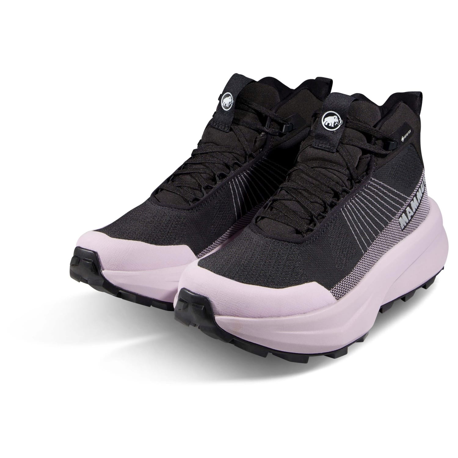 Botas de montaña de mujer AENERGY MTN MID Gore-Tex Mammut - Negro / Rosa Negro / Rosa-5