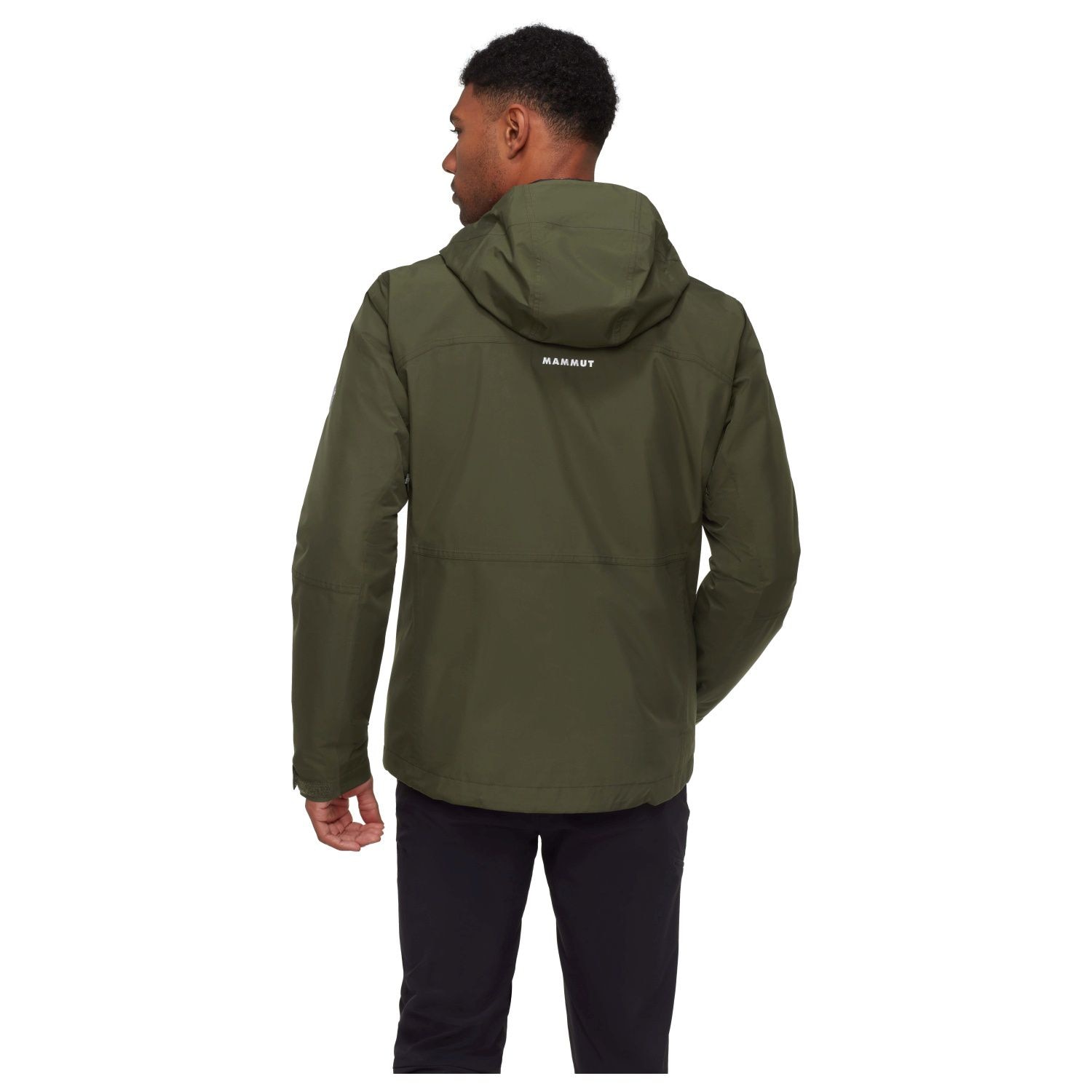 Chaqueta de montaña de hombre TREELINE 3 IN 1 desmontable Mammut - Verde oscuro Verde oscuro-4