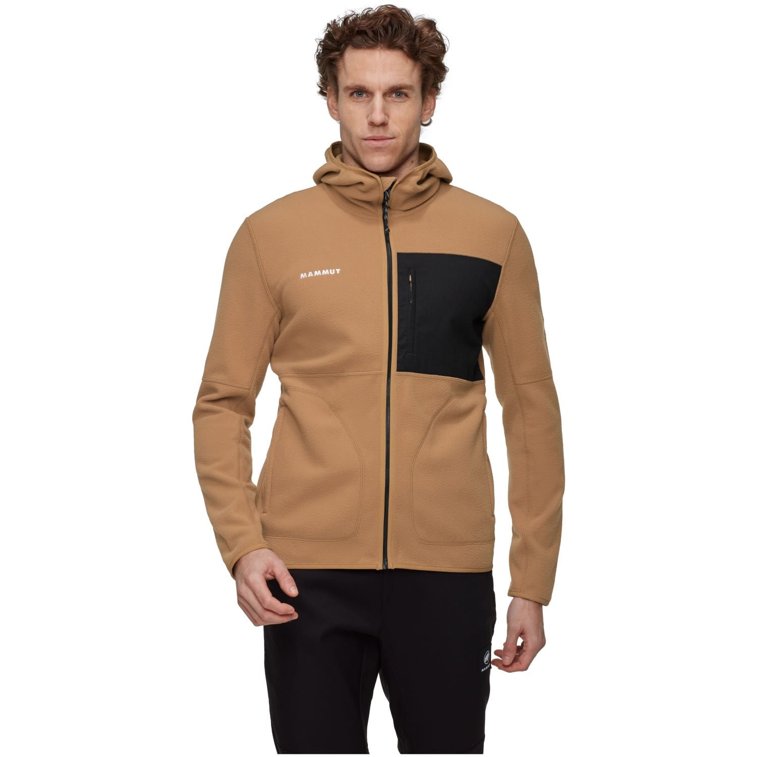 Forro polar de montaña de hombre TAMARO Mammut - Marrón Marrón-1