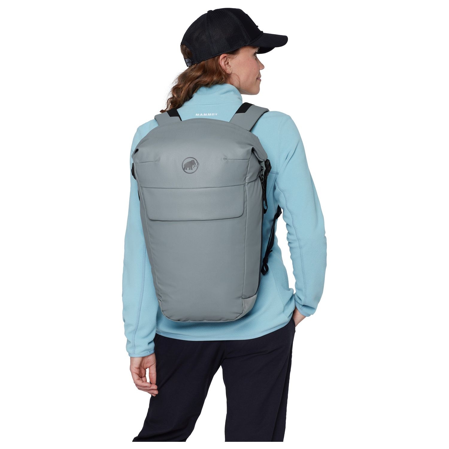Mochila urbana SEON COURIER 20 L Mammut - Gris Gris ceniza-6