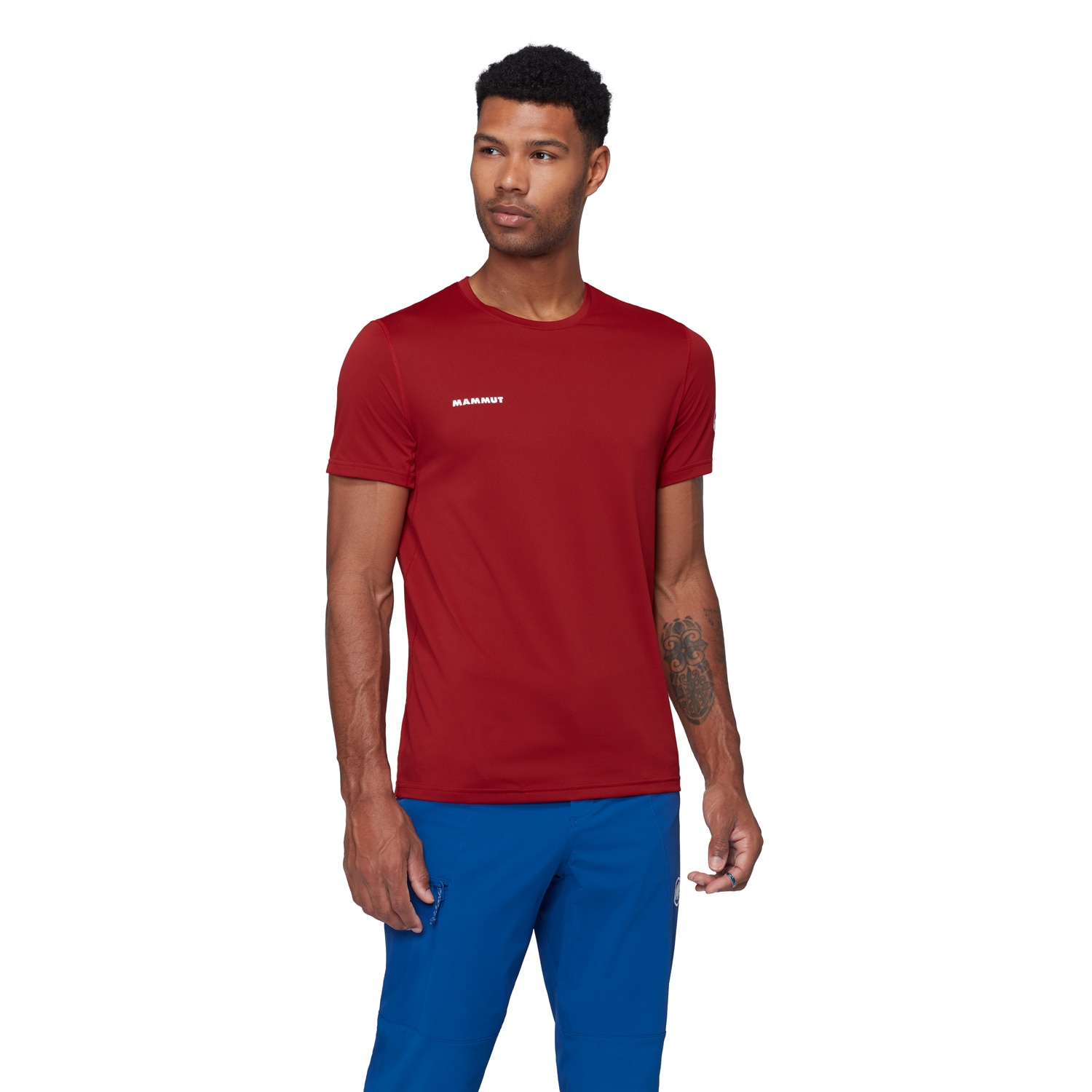 Mammut Camiseta de montaña de hombre SELUN Rojo