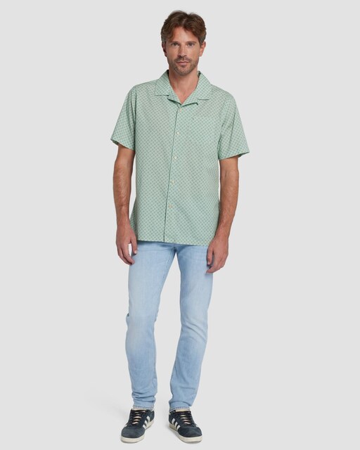 Imagen 0 de Vaquero de hombre slim en color azul claro