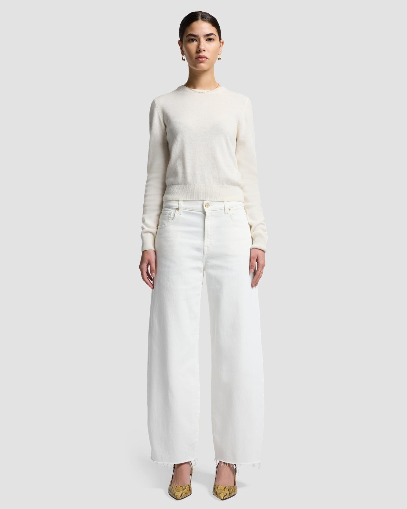 7 For all mankind - Vaquero campana de mujer bonnie curvilinear de tiro medio.