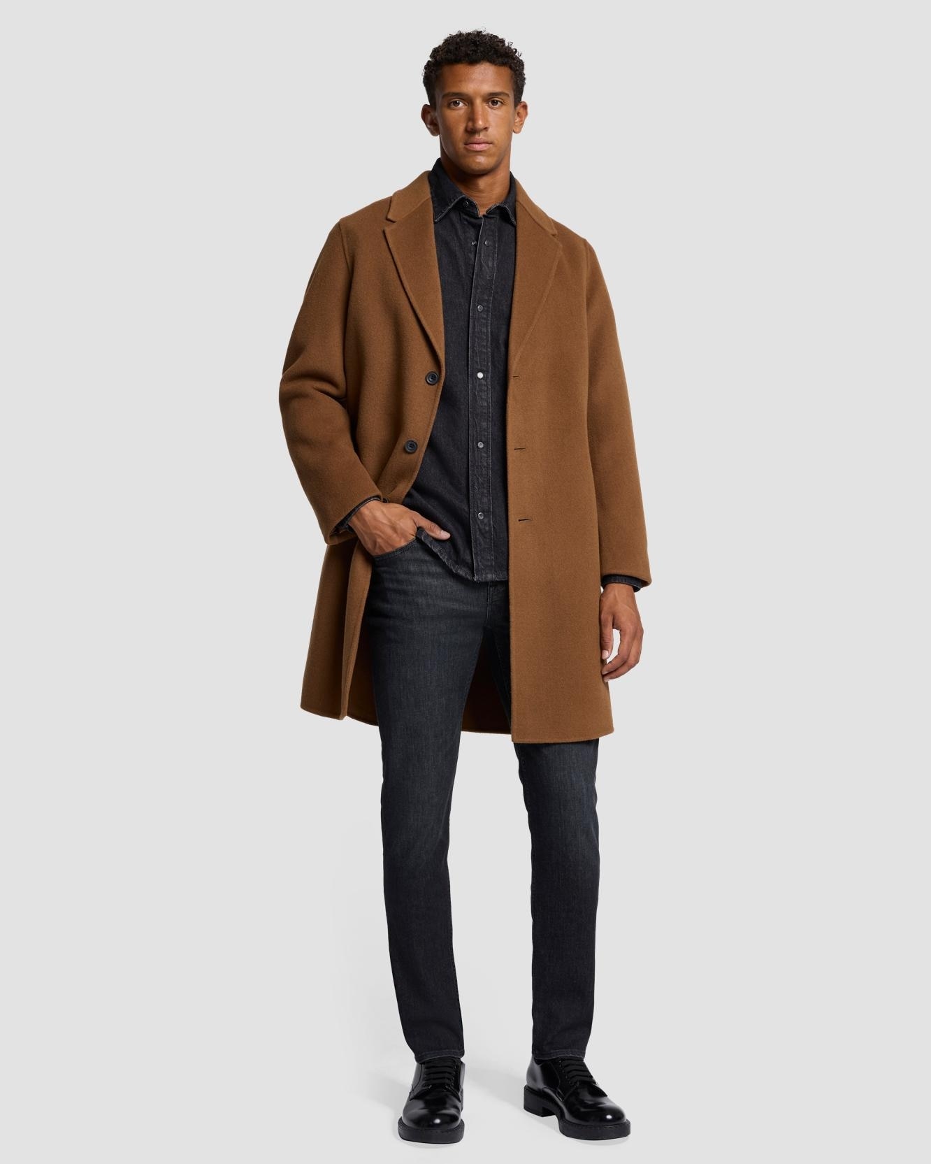 7 For all mankind - Vaqueros de hombre slim de tiro medio.