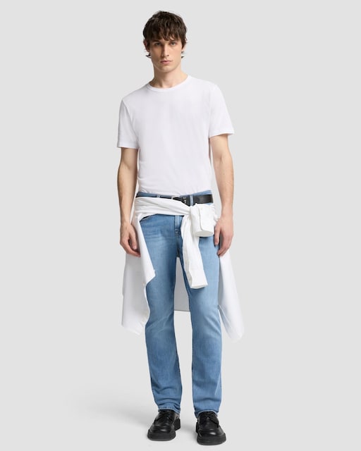 Imagen 0 de Vaqueros de hombre rectos de tiro medio