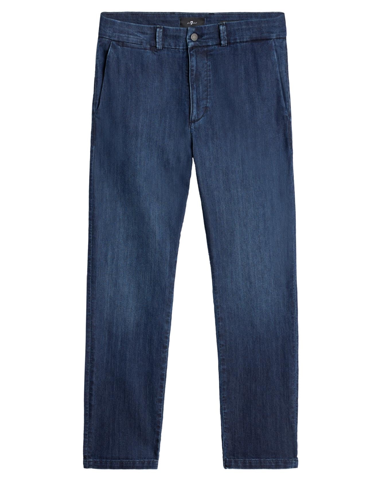 Imagen 6 de Vaqueros de hombre slim de tiro medio en color - 7 For all mankind - Azul marino Azul marino